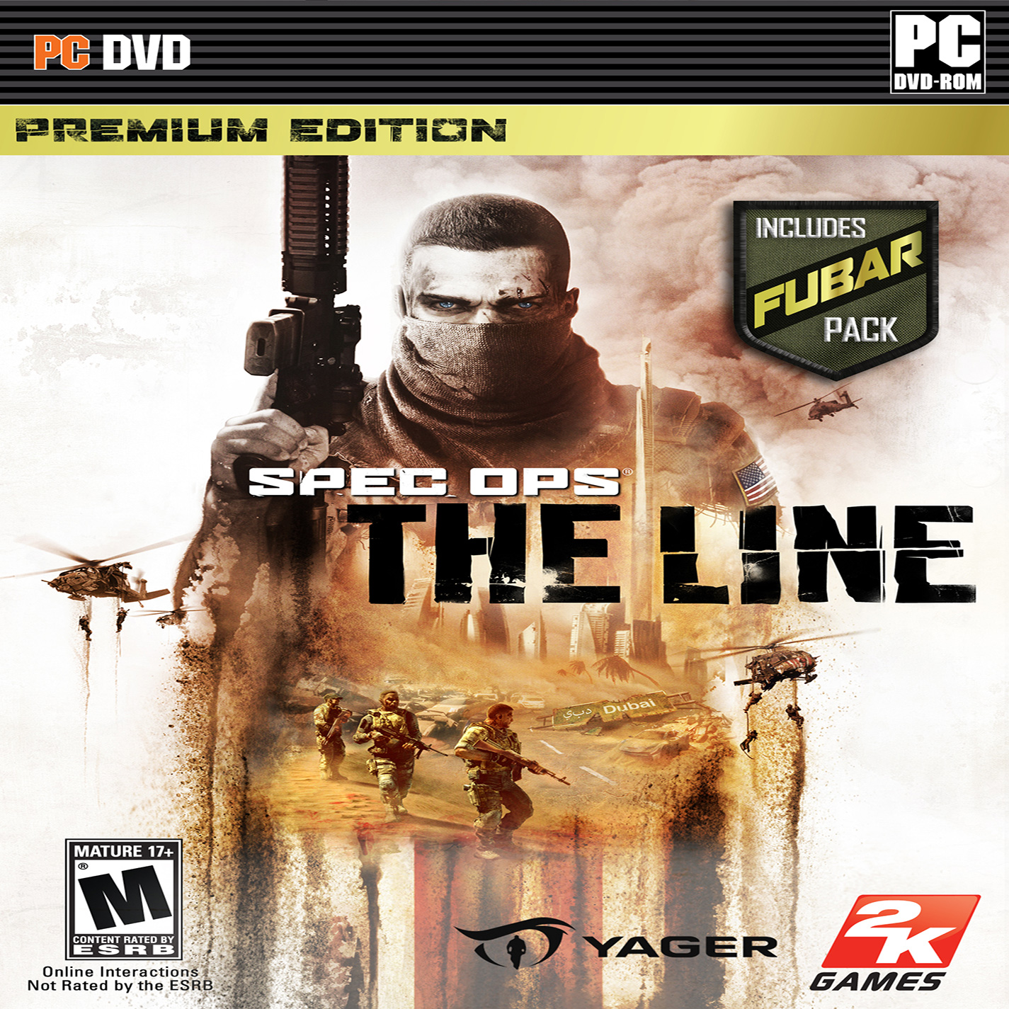 Spec Ops: The Line - predný CD obal 2