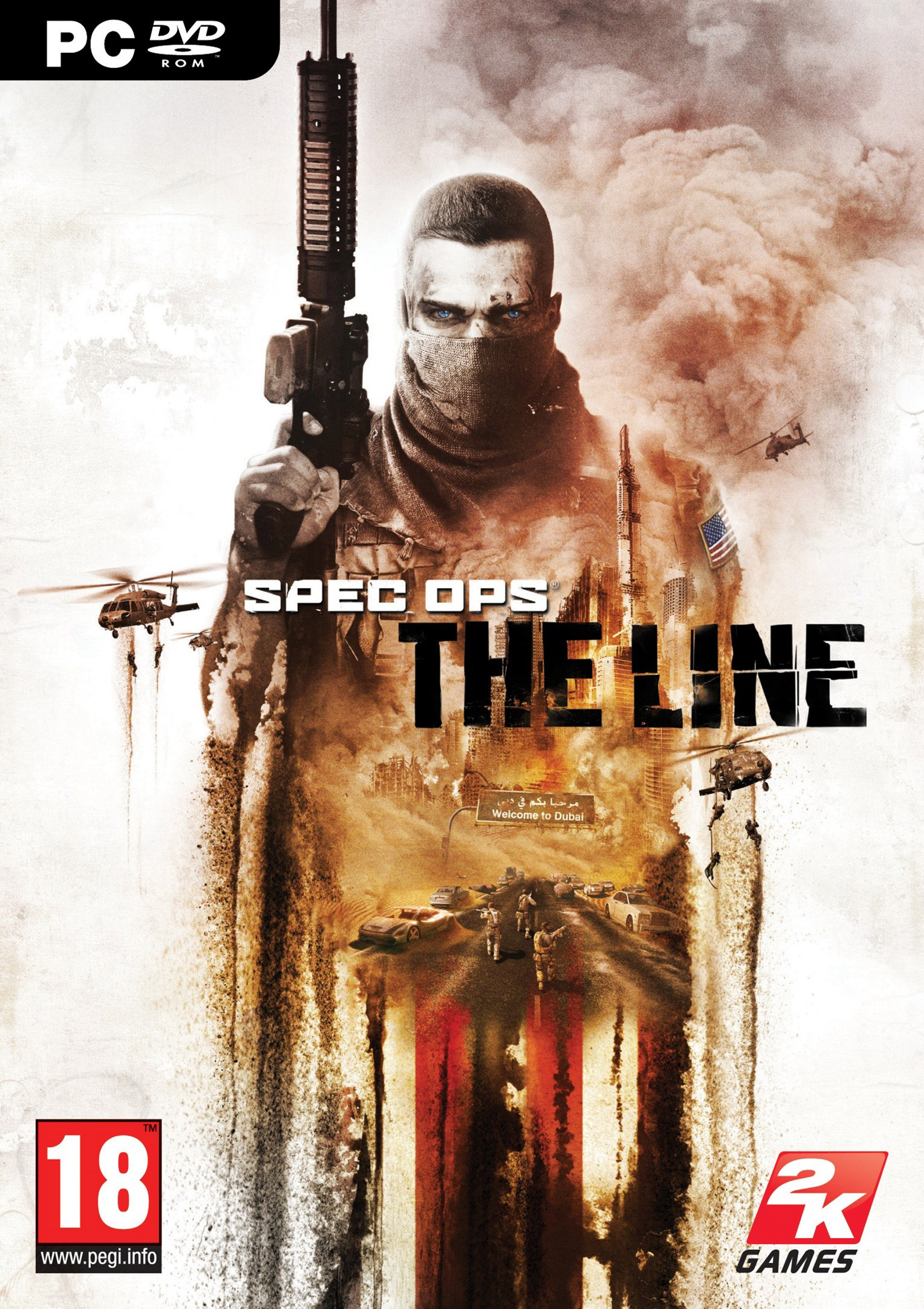 Spec Ops: The Line - predný DVD obal