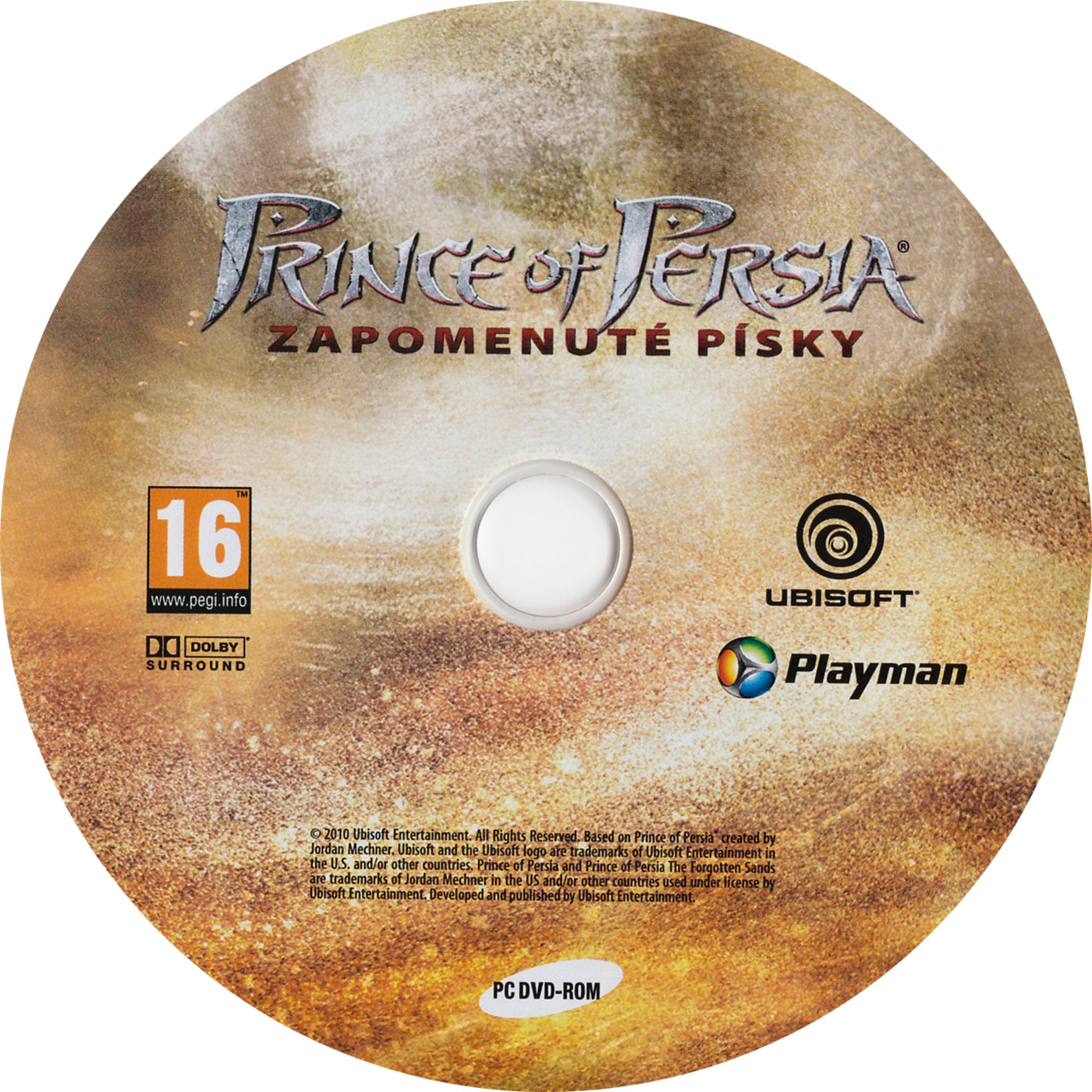 Prince of Persia: The Forgotten Sands - CD obal 2
