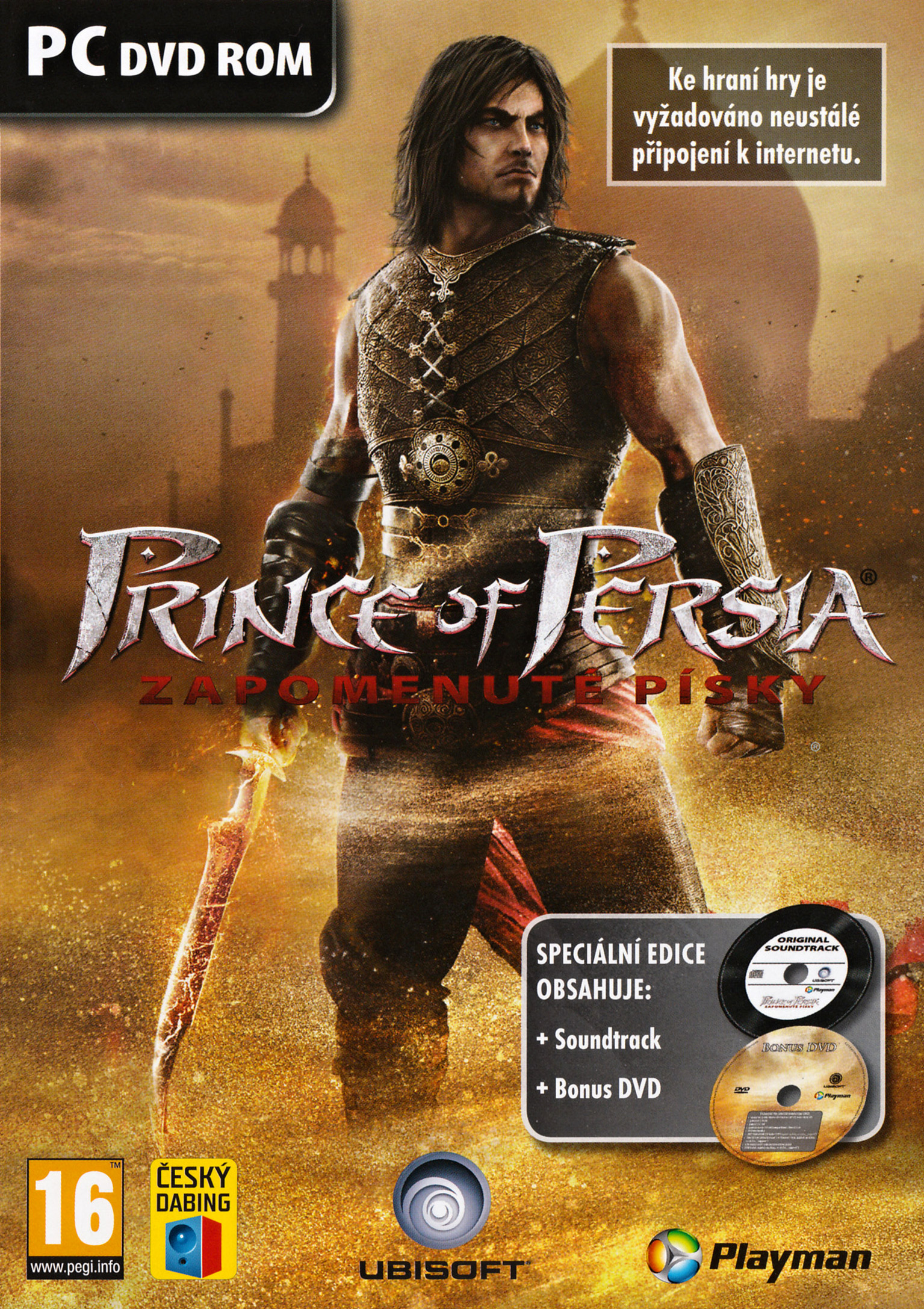 Prince of Persia: The Forgotten Sands - predn DVD obal