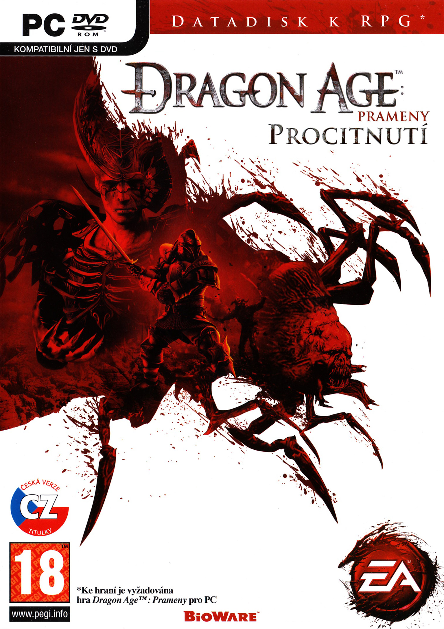 Dragon Age: Origins - Awakening - predn DVD obal