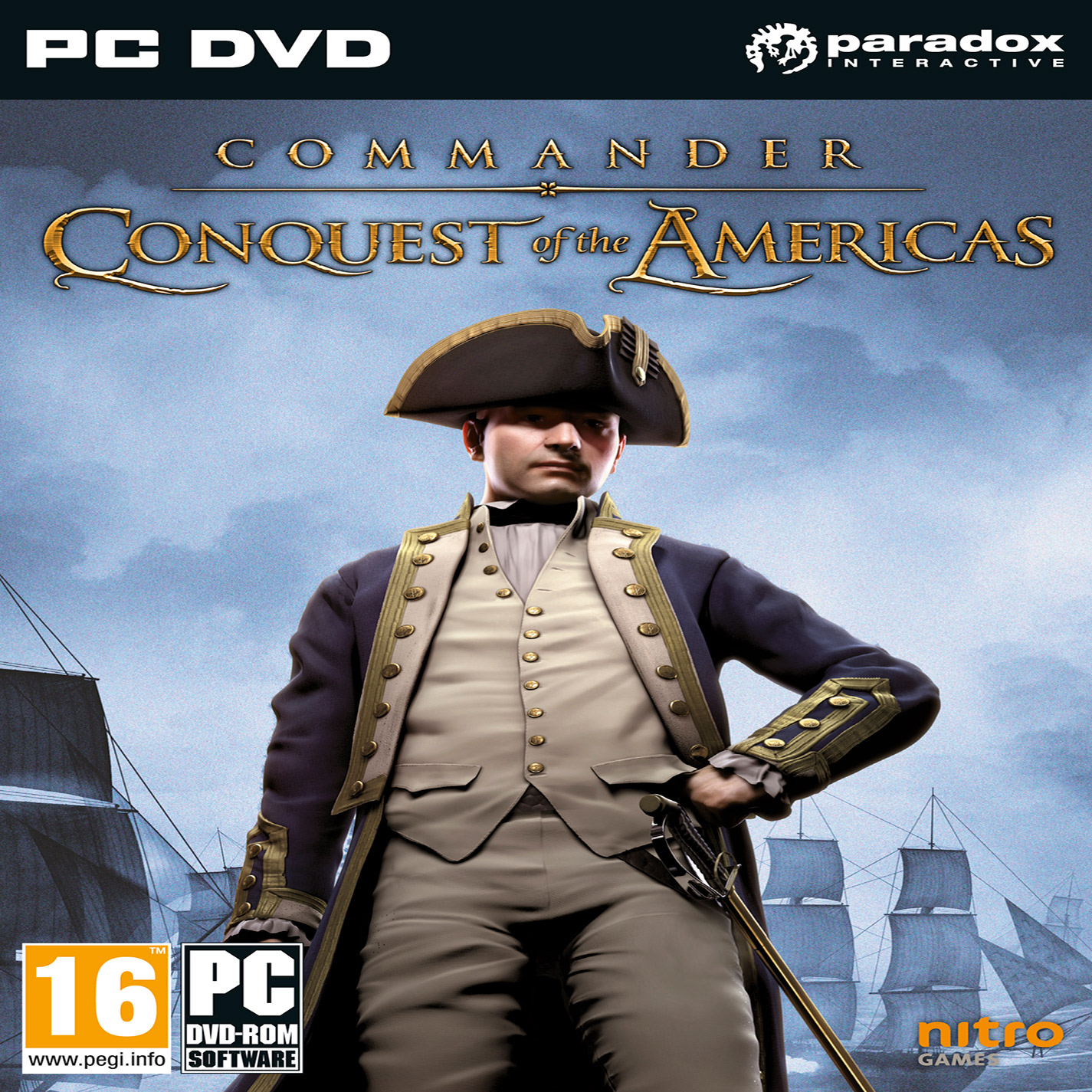 Commander: Conquest of the Americas - predn CD obal