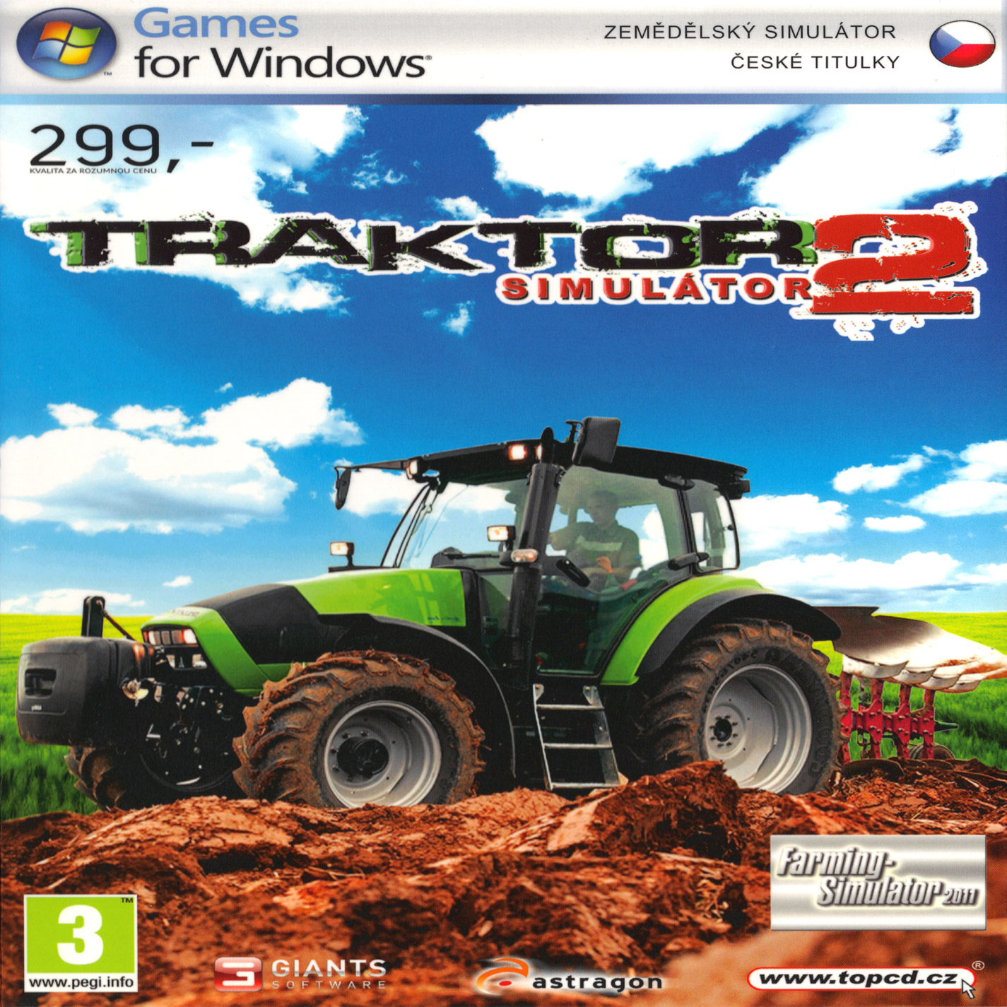 Farming Simulator 2011 - predn CD obal 3