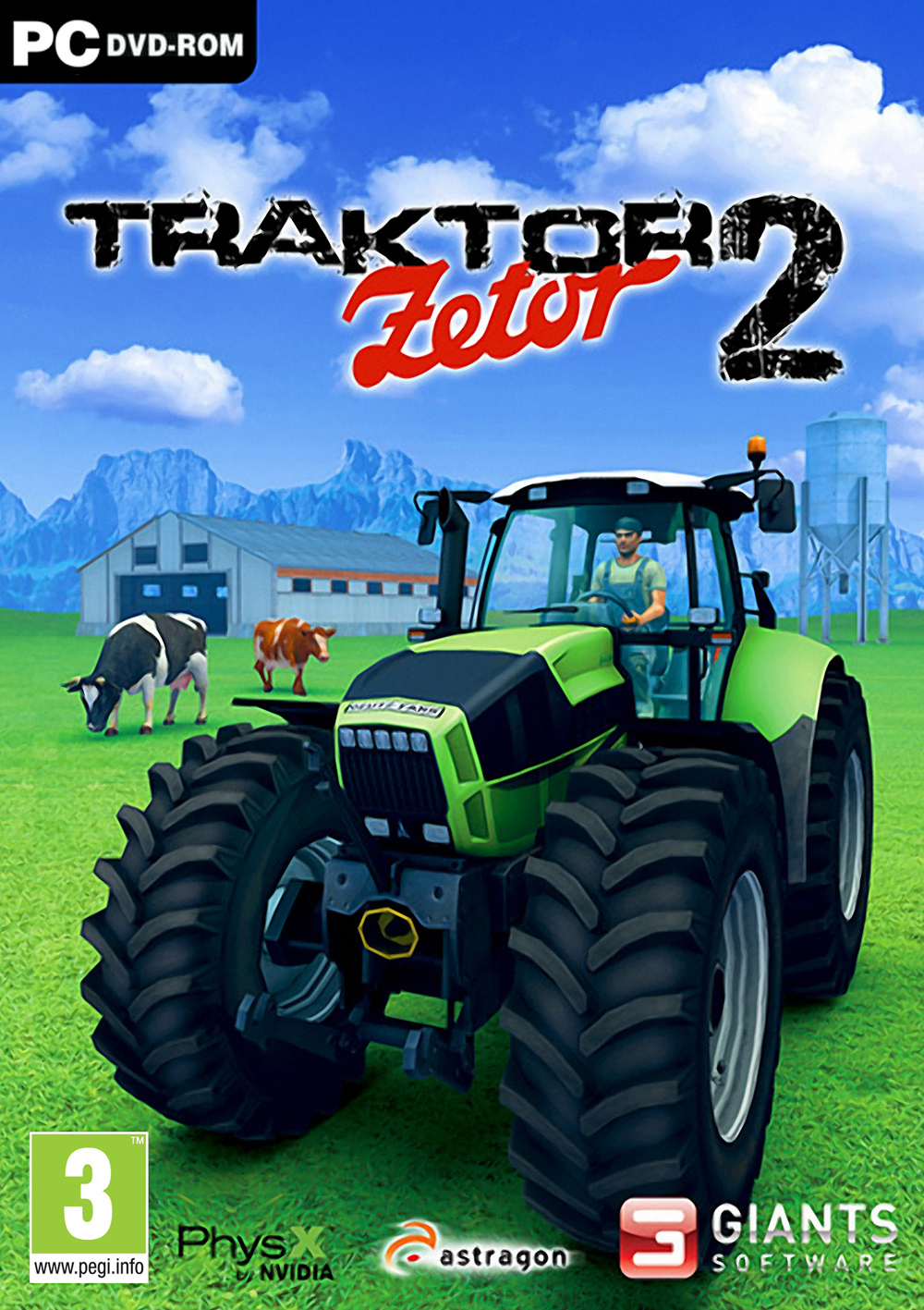 Farming Simulator 2011 - predn DVD obal 2