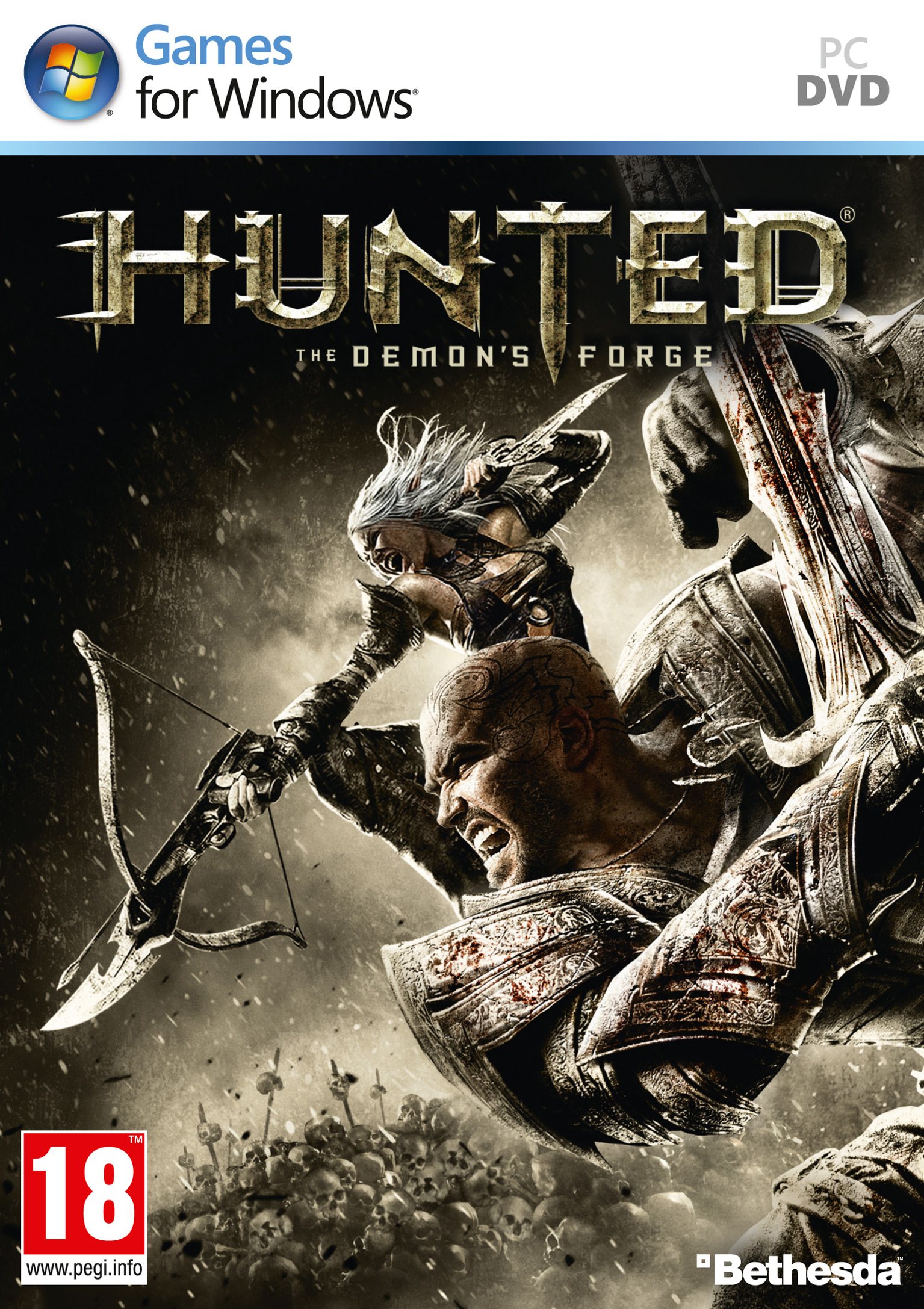Hunted: The Demon's Forge - predn DVD obal