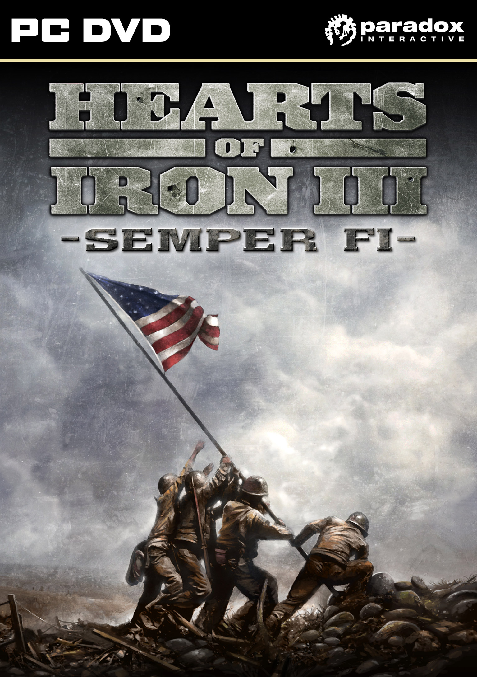 Hearts of Iron 3: Semper Fi - predn DVD obal