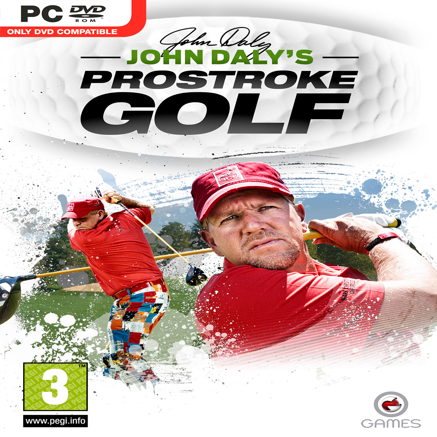 John Daly's ProStroke Golf - predn CD obal