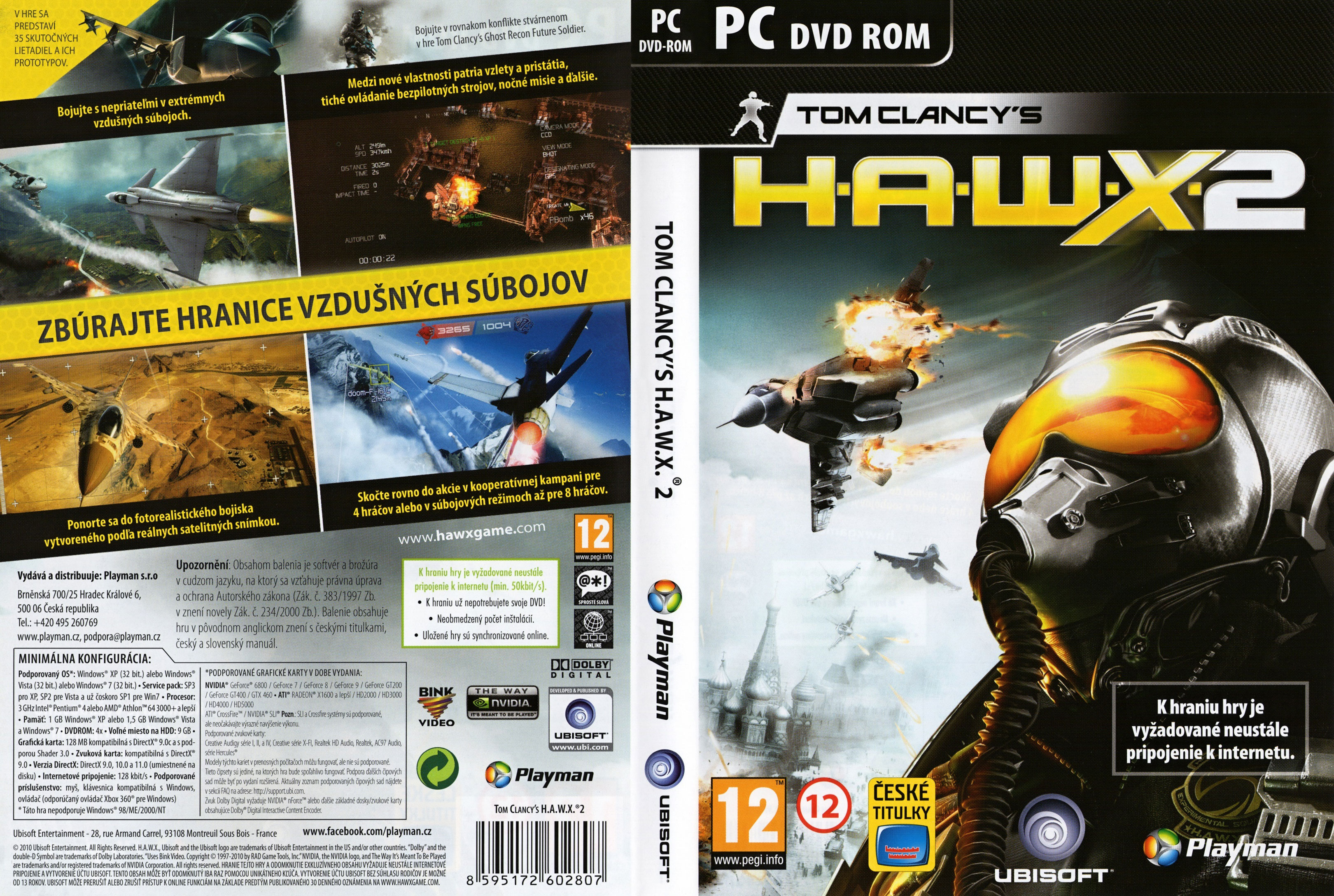 Tom Clancys H.A.W.X. 2 - DVD obal
