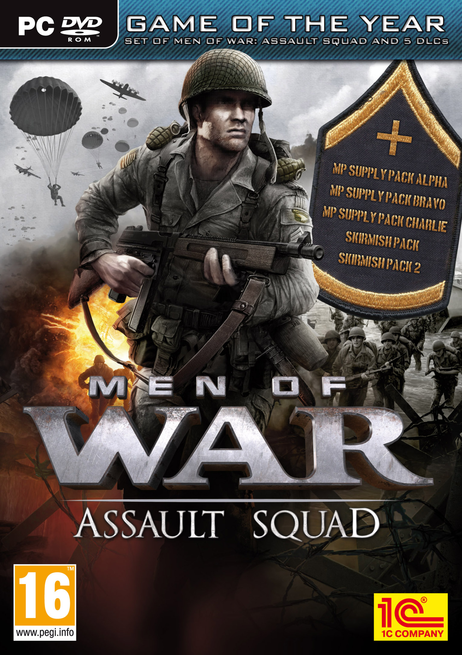 Men of War: Assault Squad - predn DVD obal 2