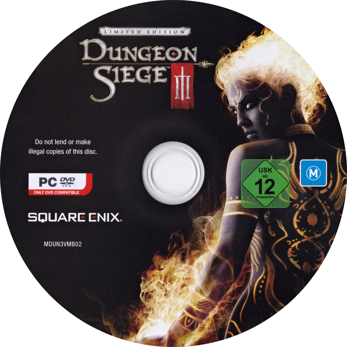 Dungeon Siege III - CD obal