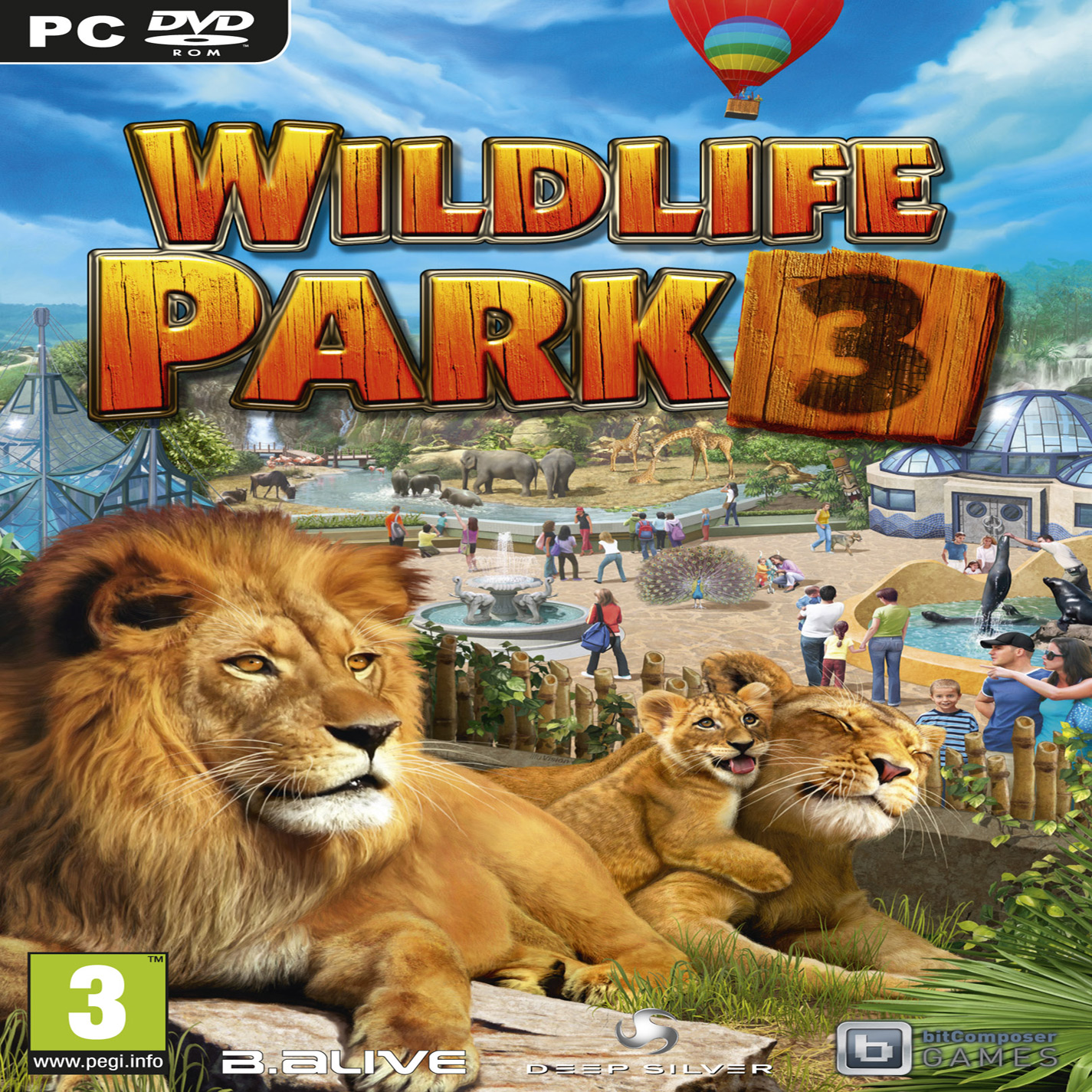 Wildlife Park 3 - predn CD obal