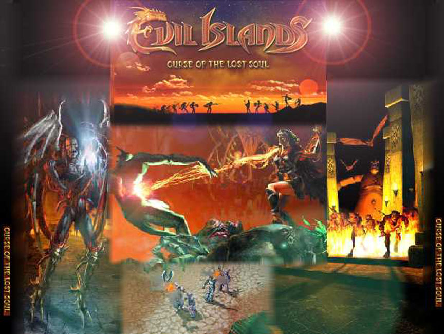 Evil Islands: Curse of the Lost Soul - zadn CD obal