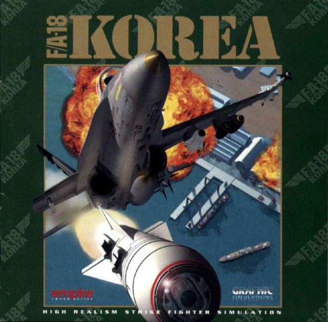 F/A-18 Hornet Korea - predn CD obal