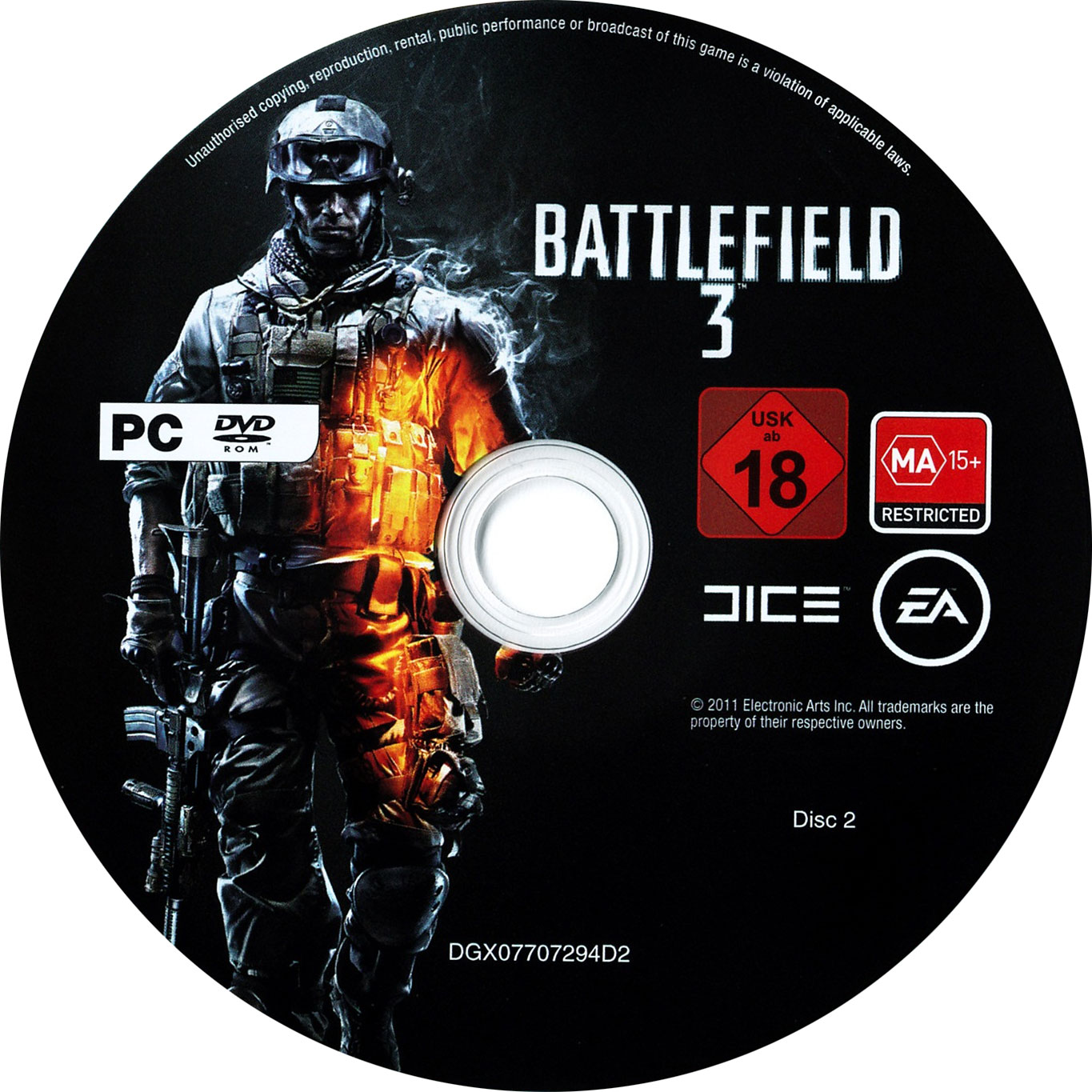 Battlefield 3 - CD obal 4