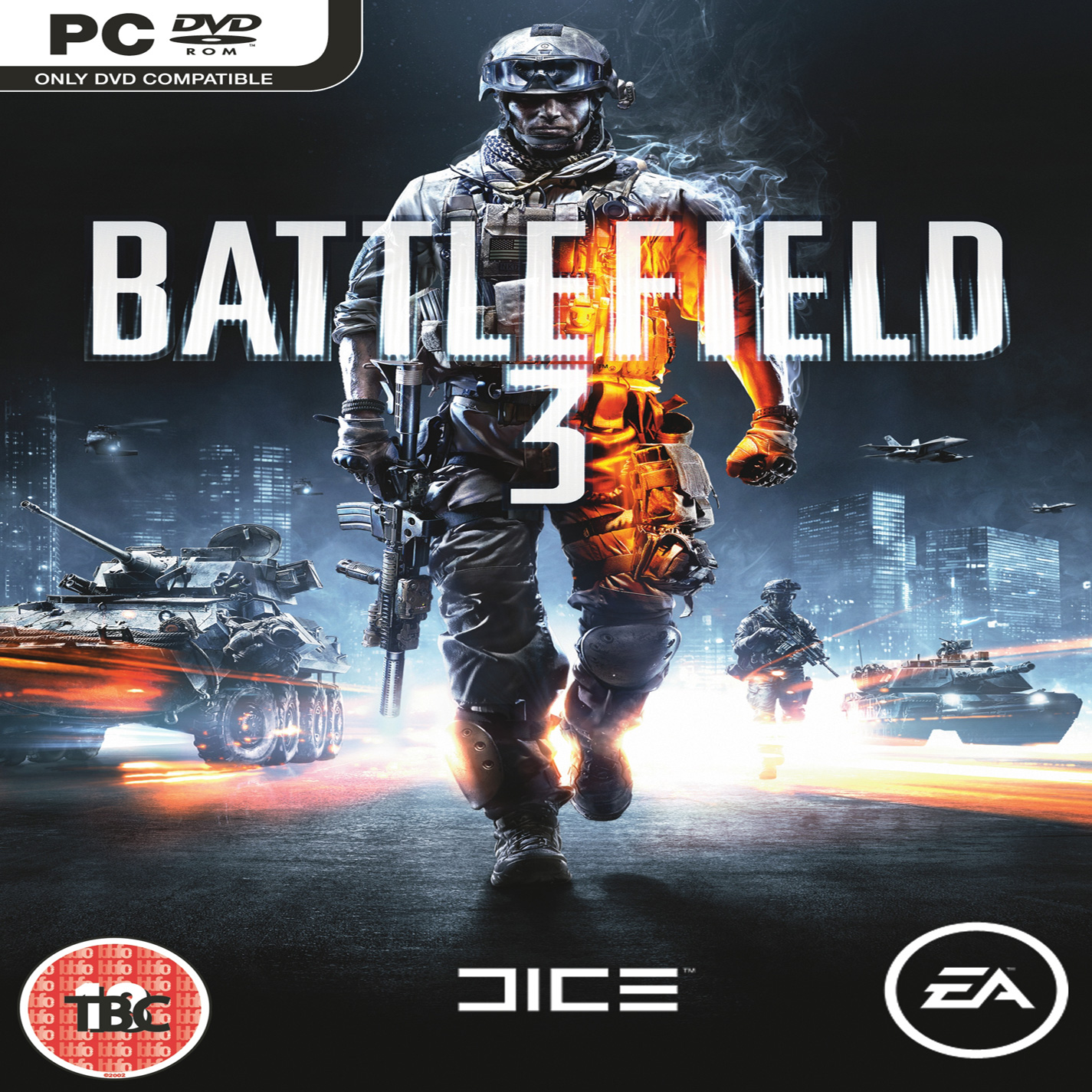 Battlefield 3 - predn CD obal