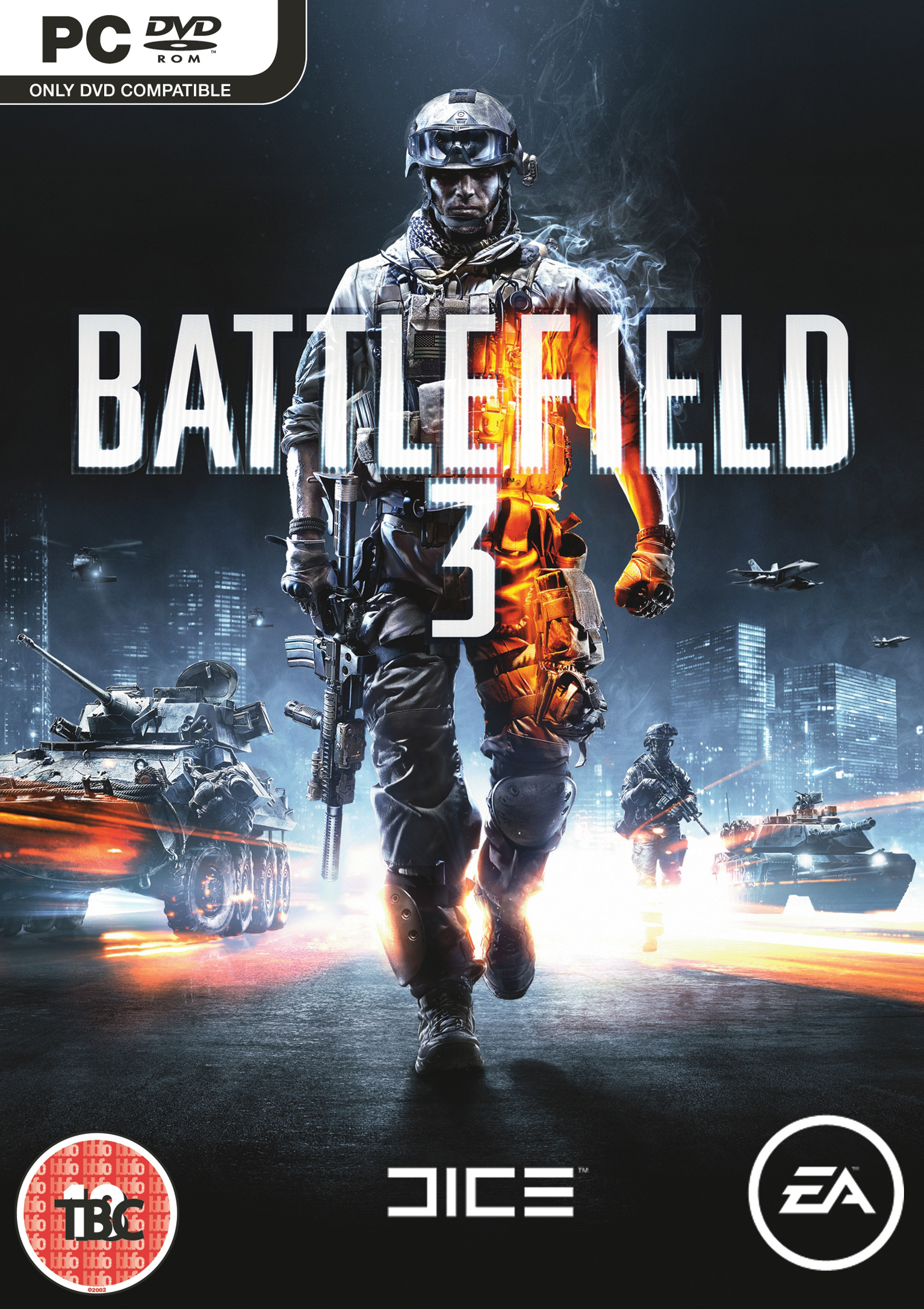 Battlefield 3 - predn DVD obal