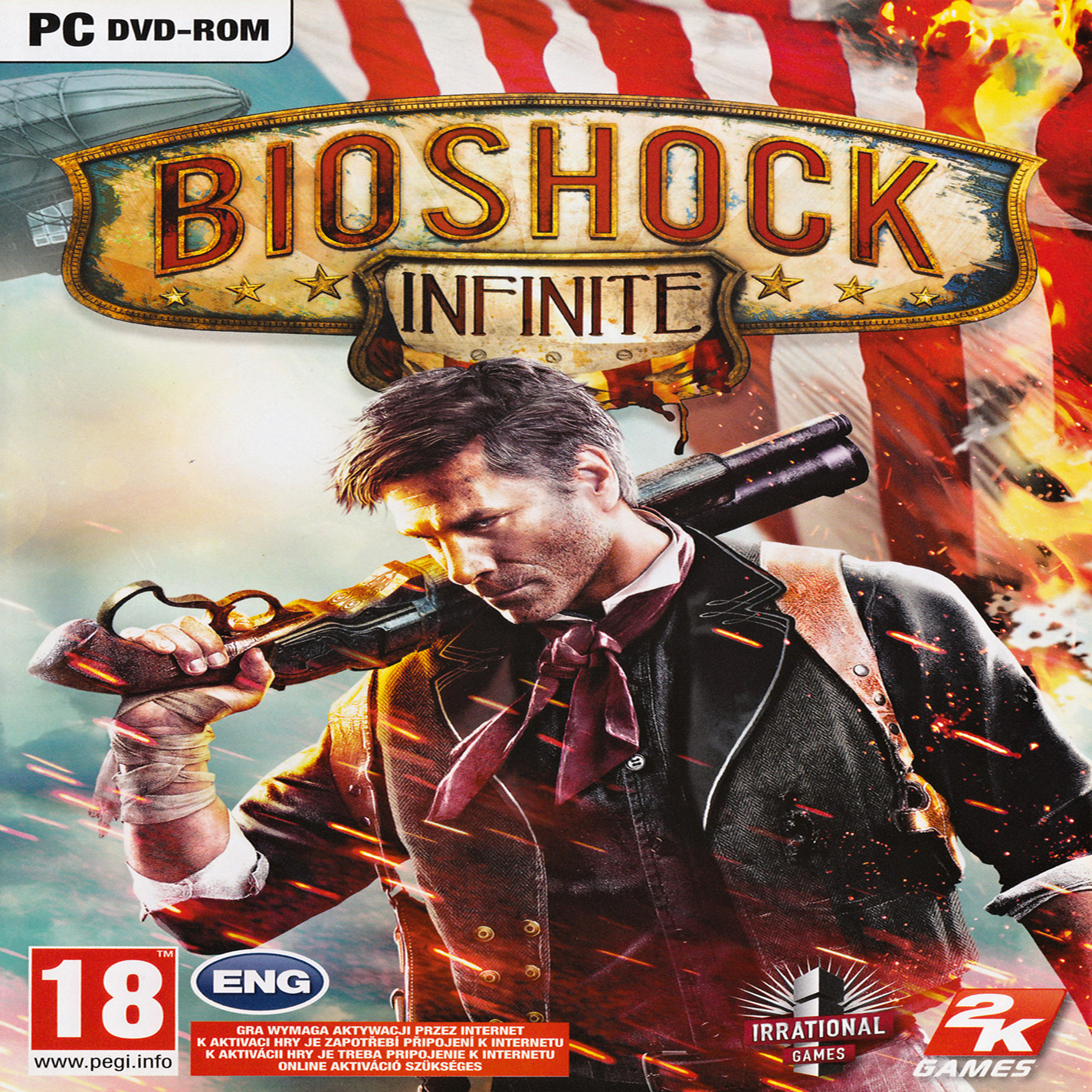 BioShock: Infinite - predn CD obal