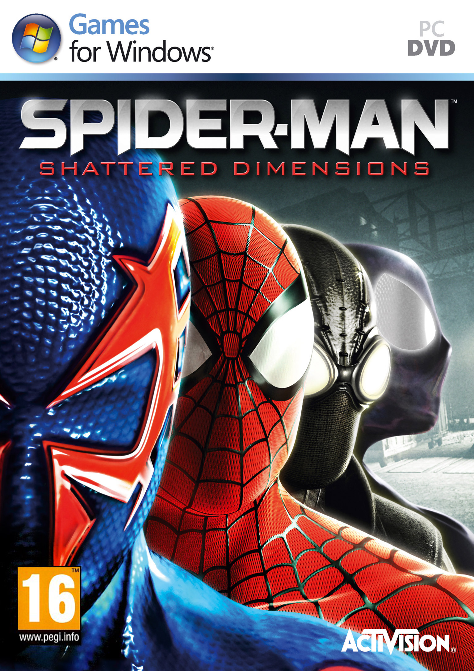 Spider-Man: Shattered Dimensions - predn DVD obal