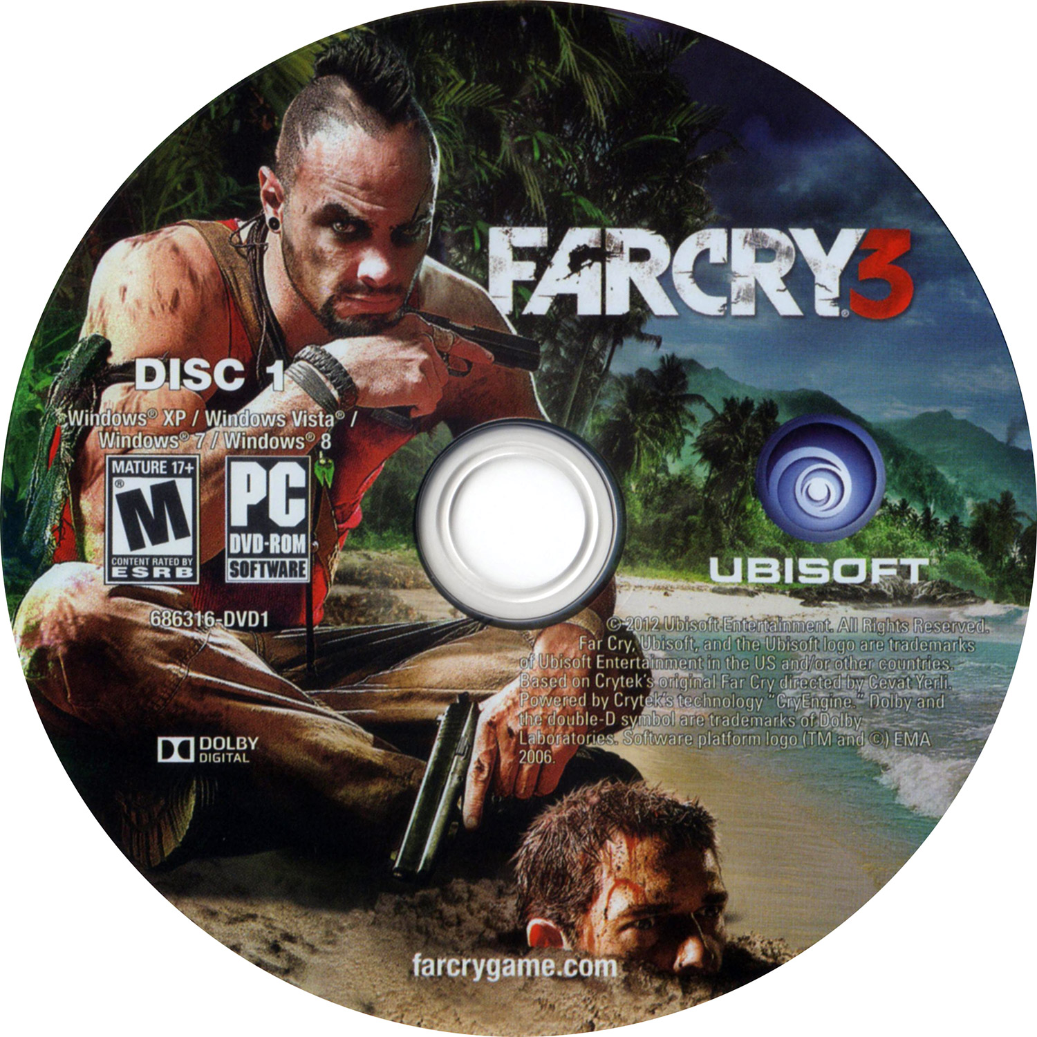 Far Cry 3 - CD obal 2