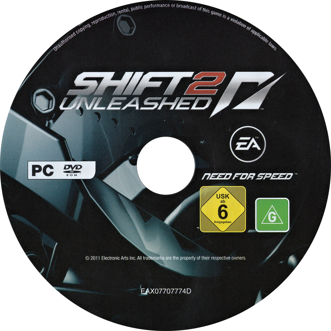 Need for Speed Shift 2: Unleashed - CD obal