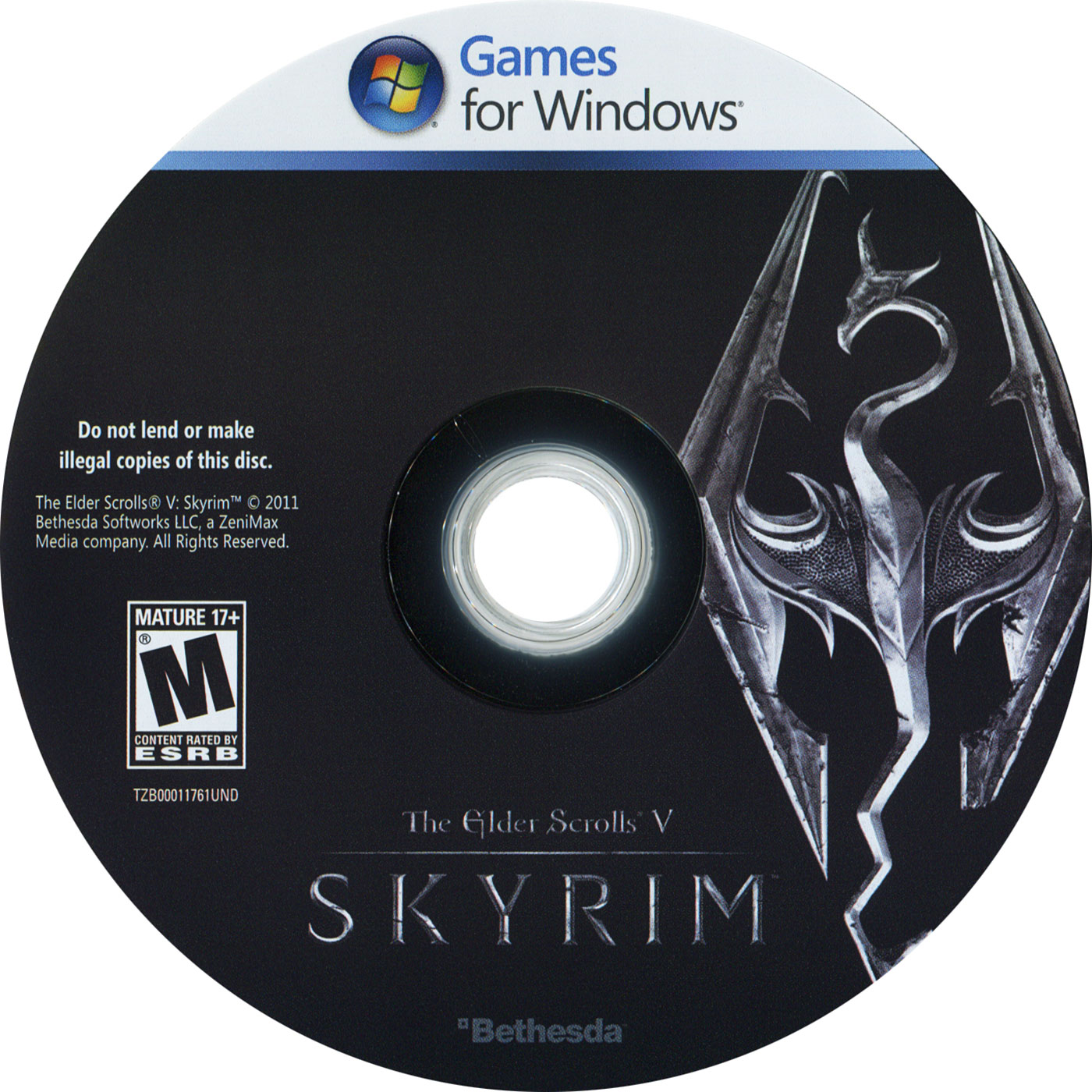 The Elder Scrolls 5: Skyrim - CD obal 2