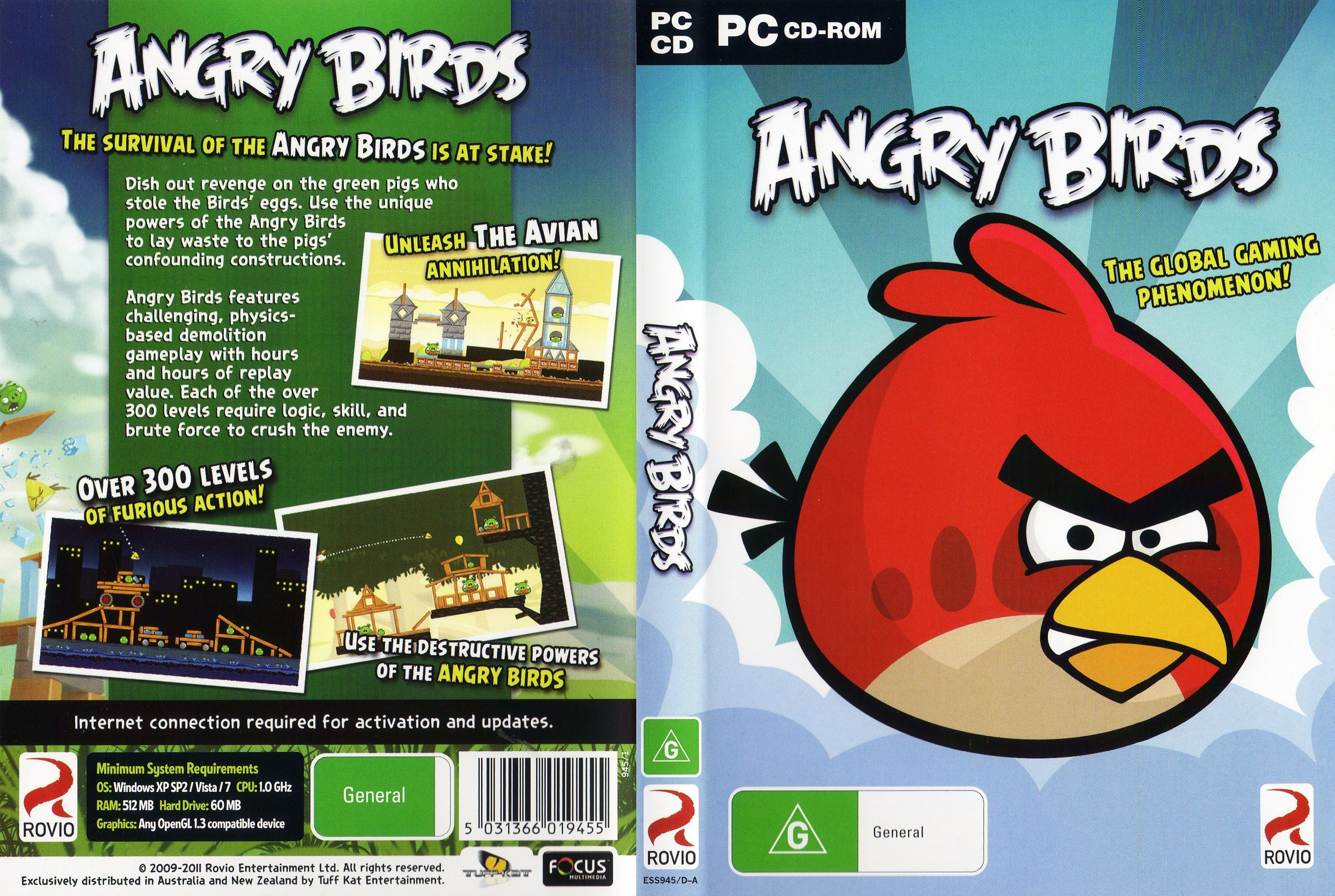 Angry Birds - DVD obal