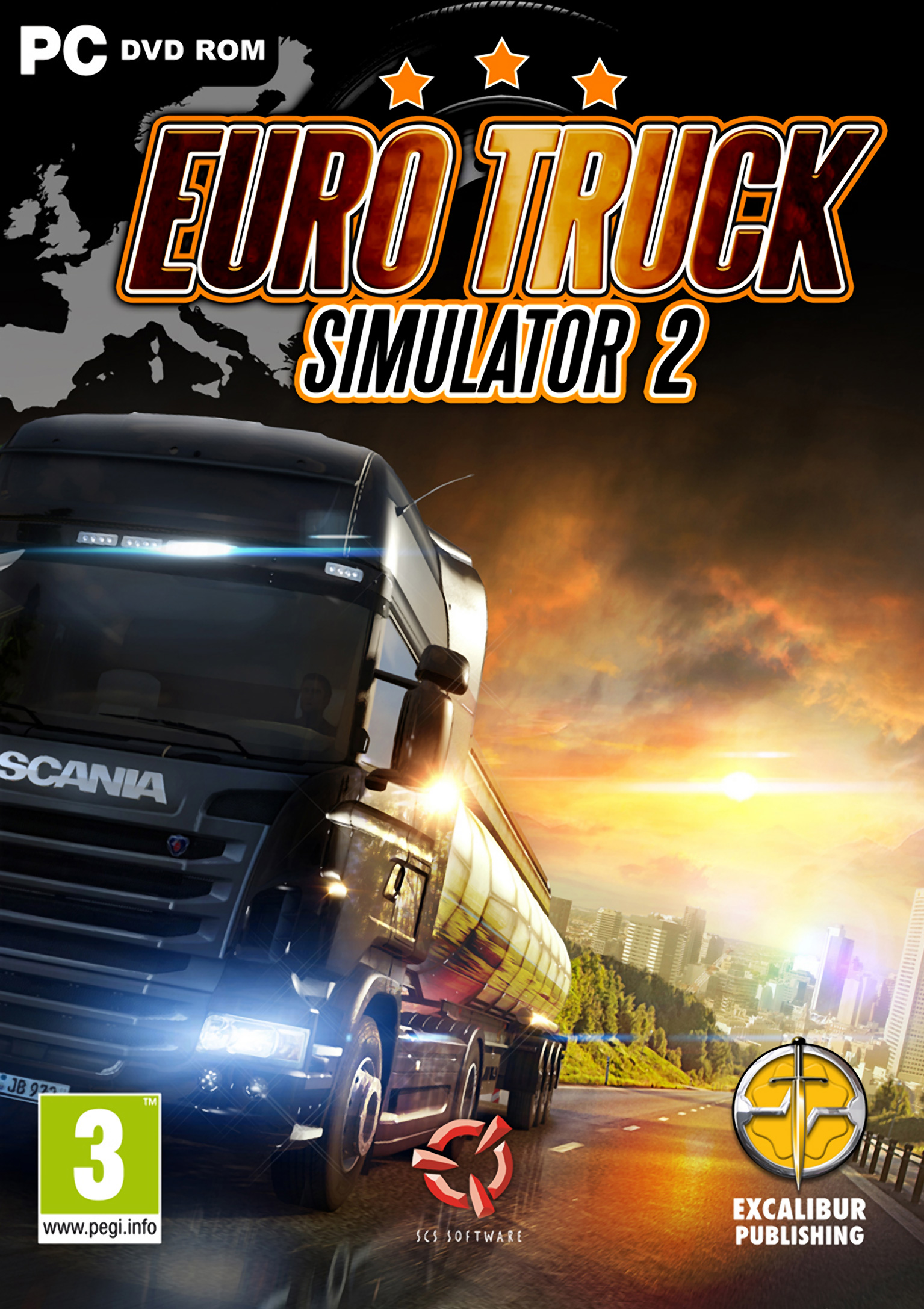 Евро грузовик игра