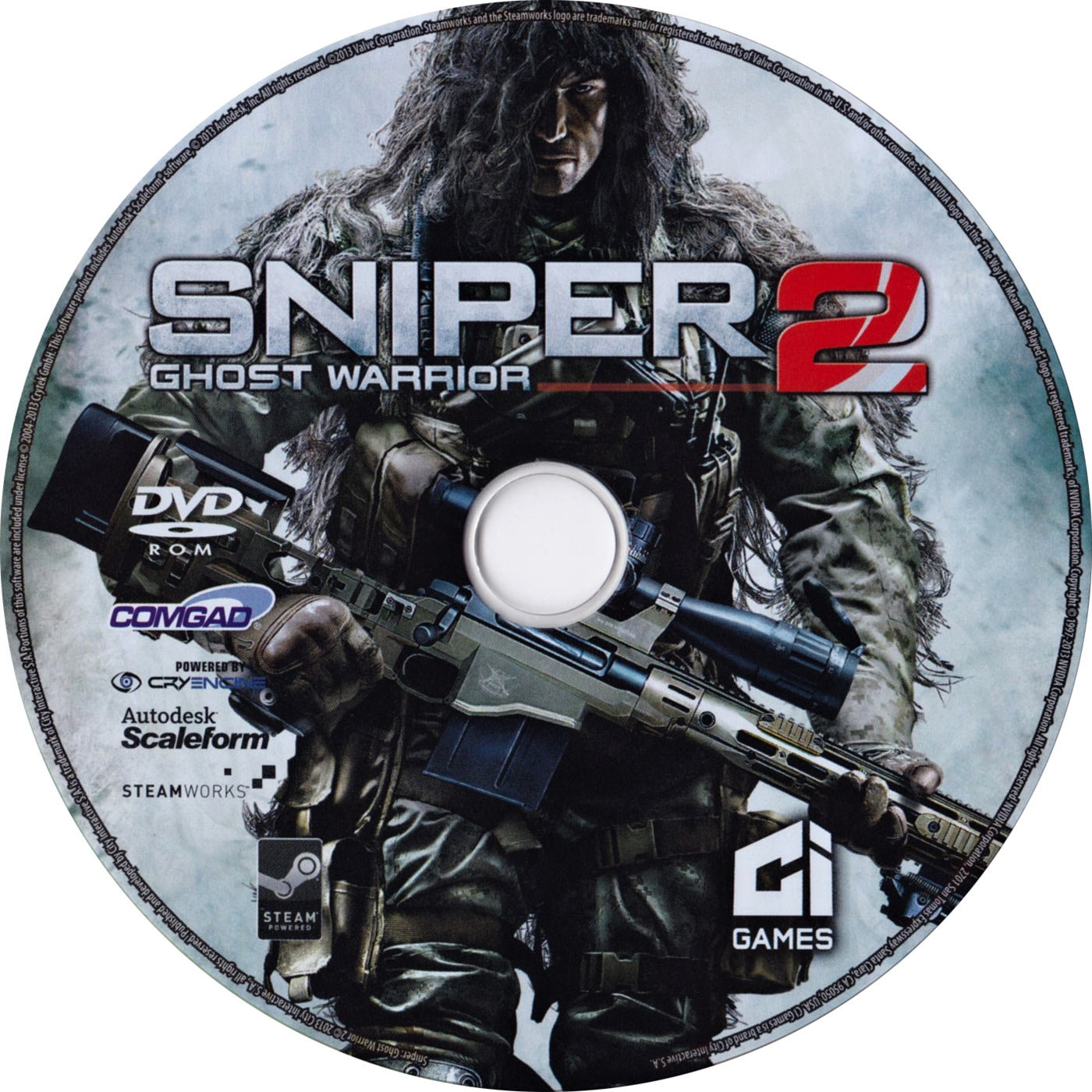 Sniper: Ghost Warrior 2 - CD obal