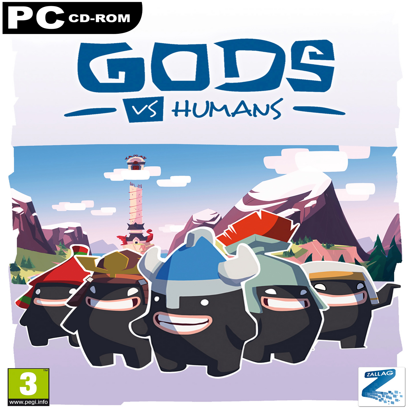 Gods vs Humans - predn CD obal