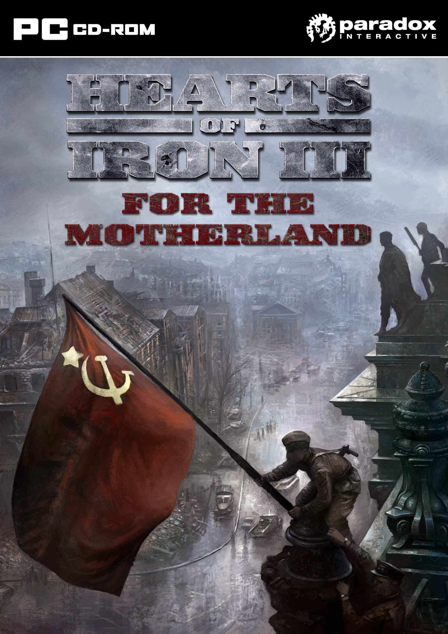 Hearts of Iron 3: For the Motherland - predn DVD obal