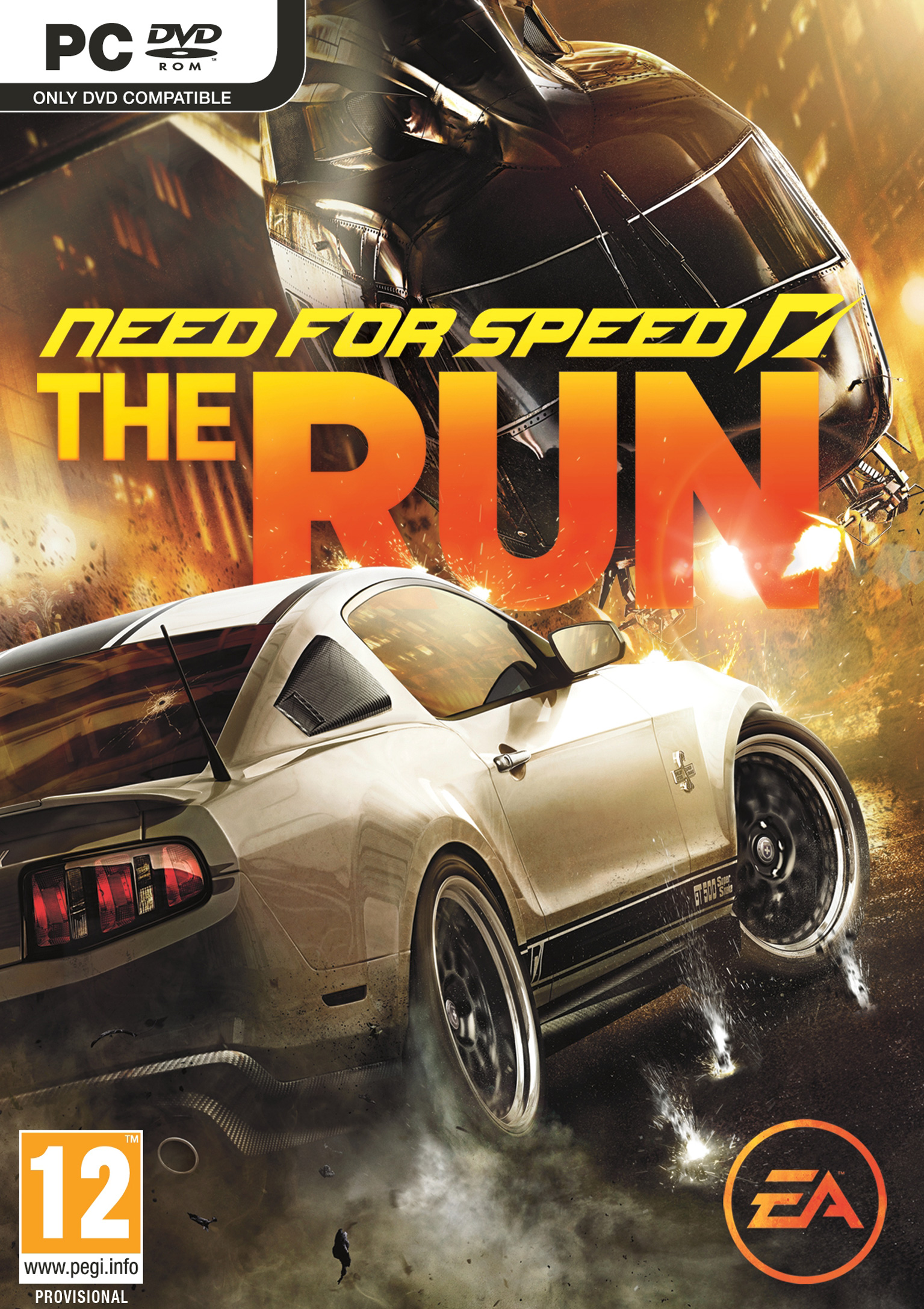 Need for Speed: The Run - predn DVD obal
