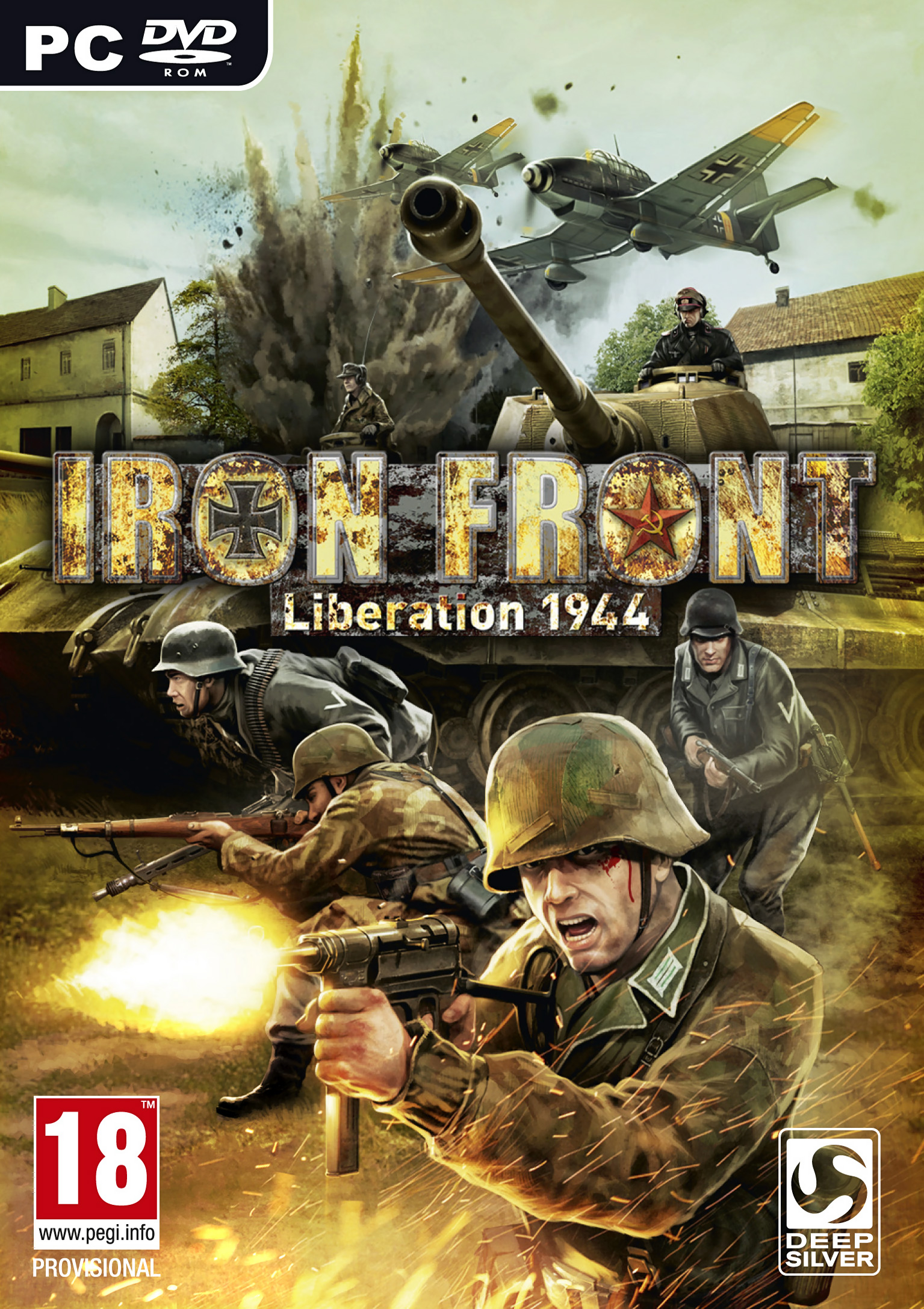 Iron Front: Liberation 1944 - predn DVD obal