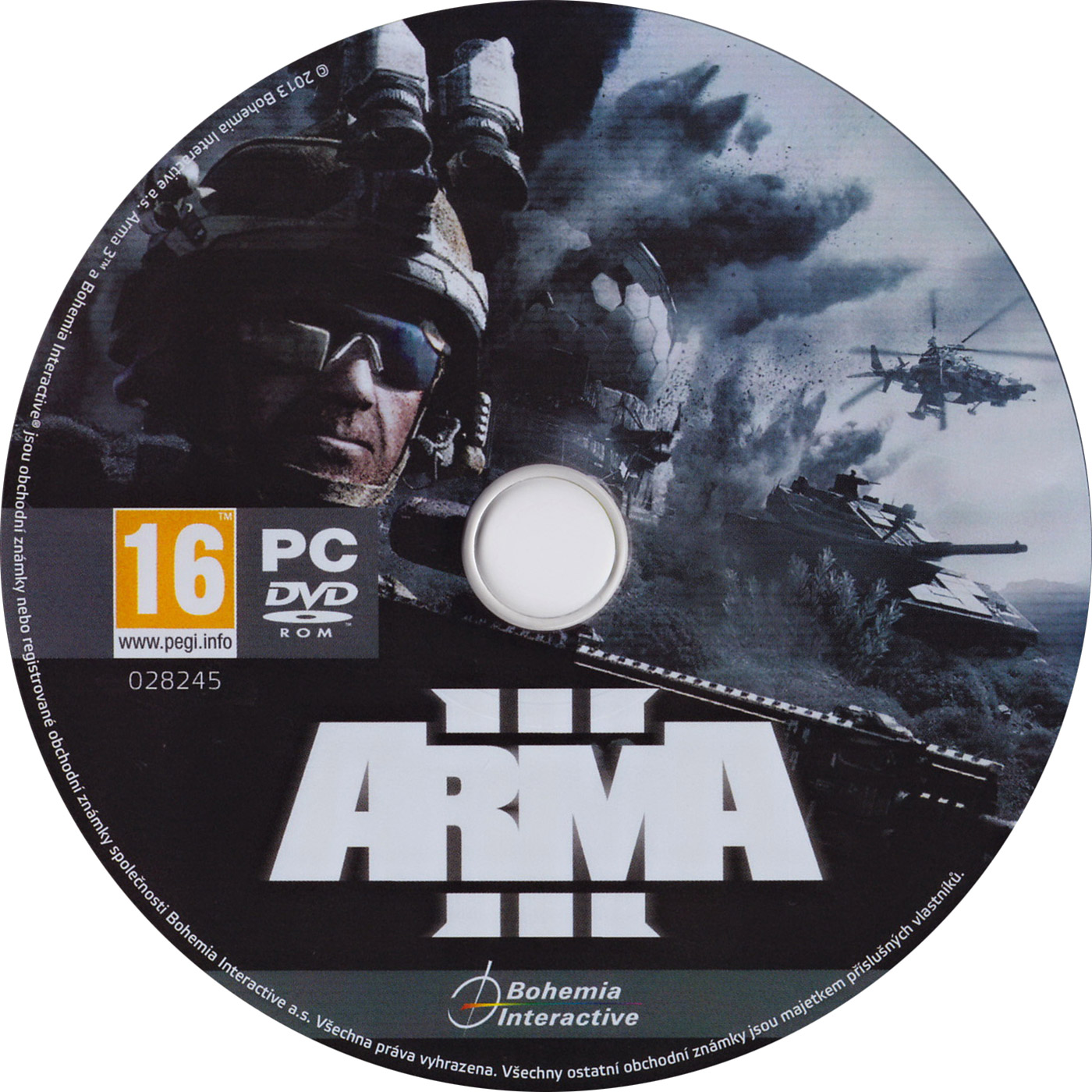 ARMA III - CD obal