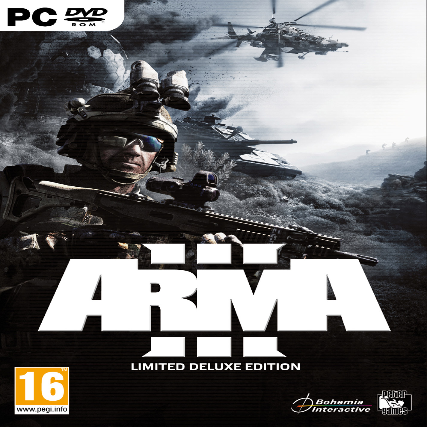 ARMA III - predn CD obal