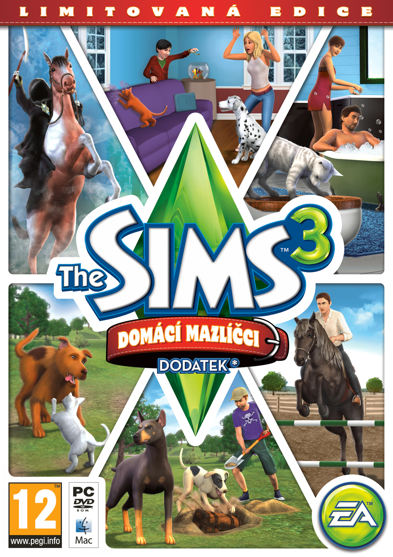 The Sims 3: Pets - predn DVD obal 3