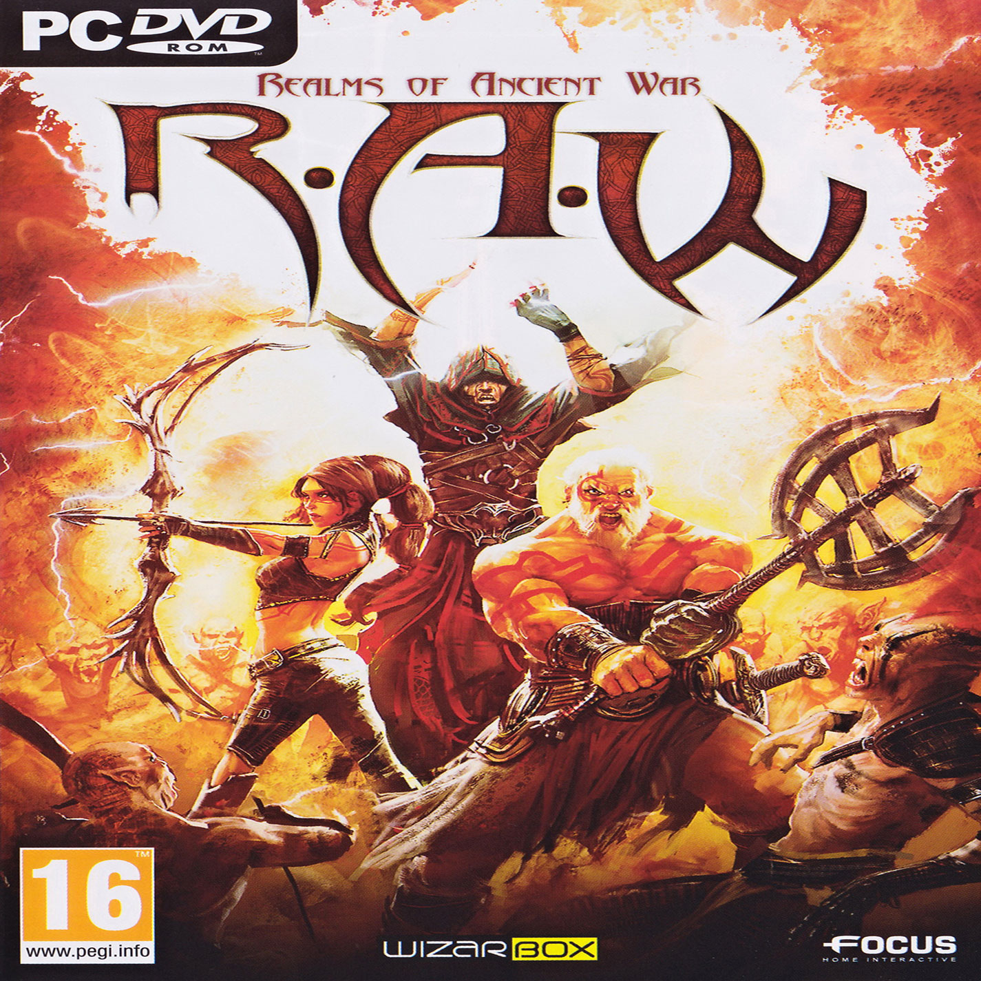 R.A.W. Realms of Ancient War - predn CD obal