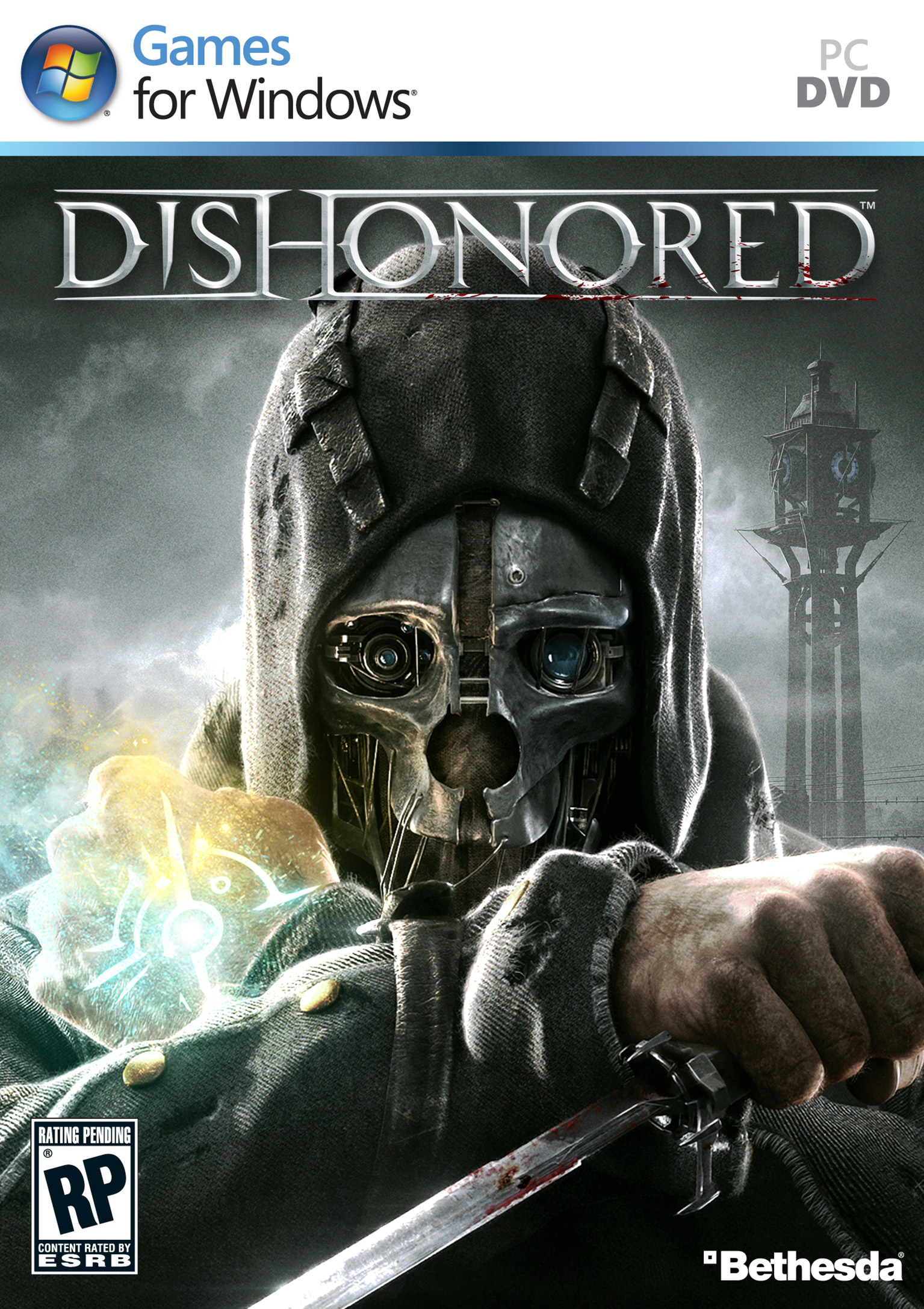 Dishonored - predný DVD obal