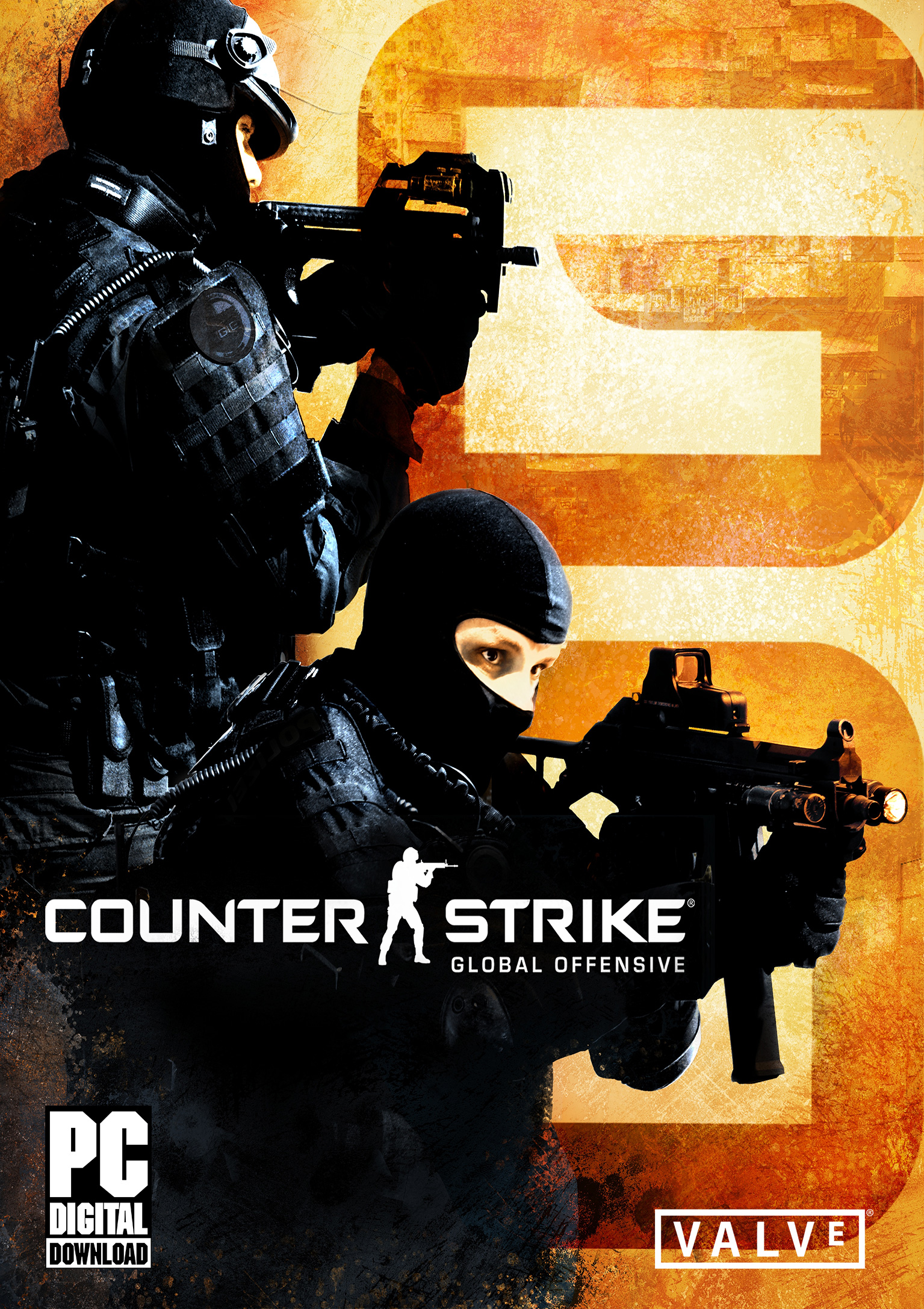 Counter-Strike: Global Offensive - predný DVD obal