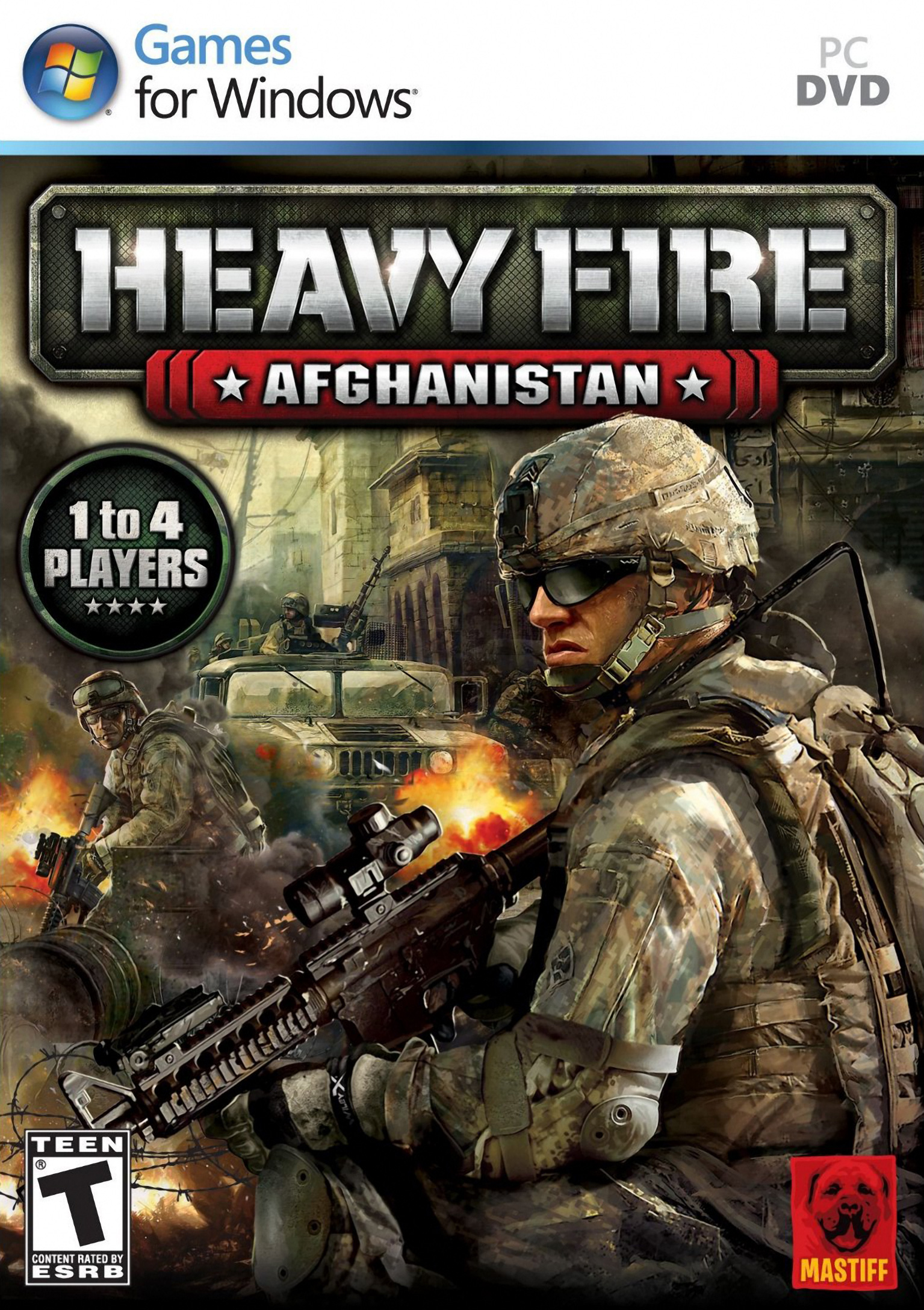 Heavy Fire: Afghanistan - predn DVD obal 2
