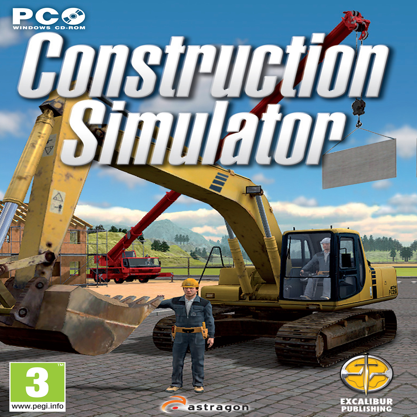 Construction Simulator 2012 - predn CD obal