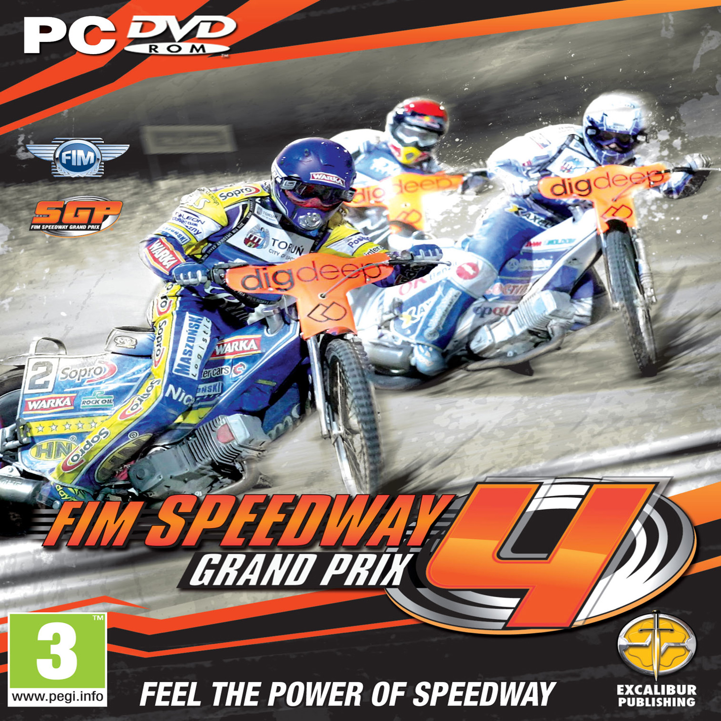 FIM Speedway Grand Prix 4 - predn CD obal