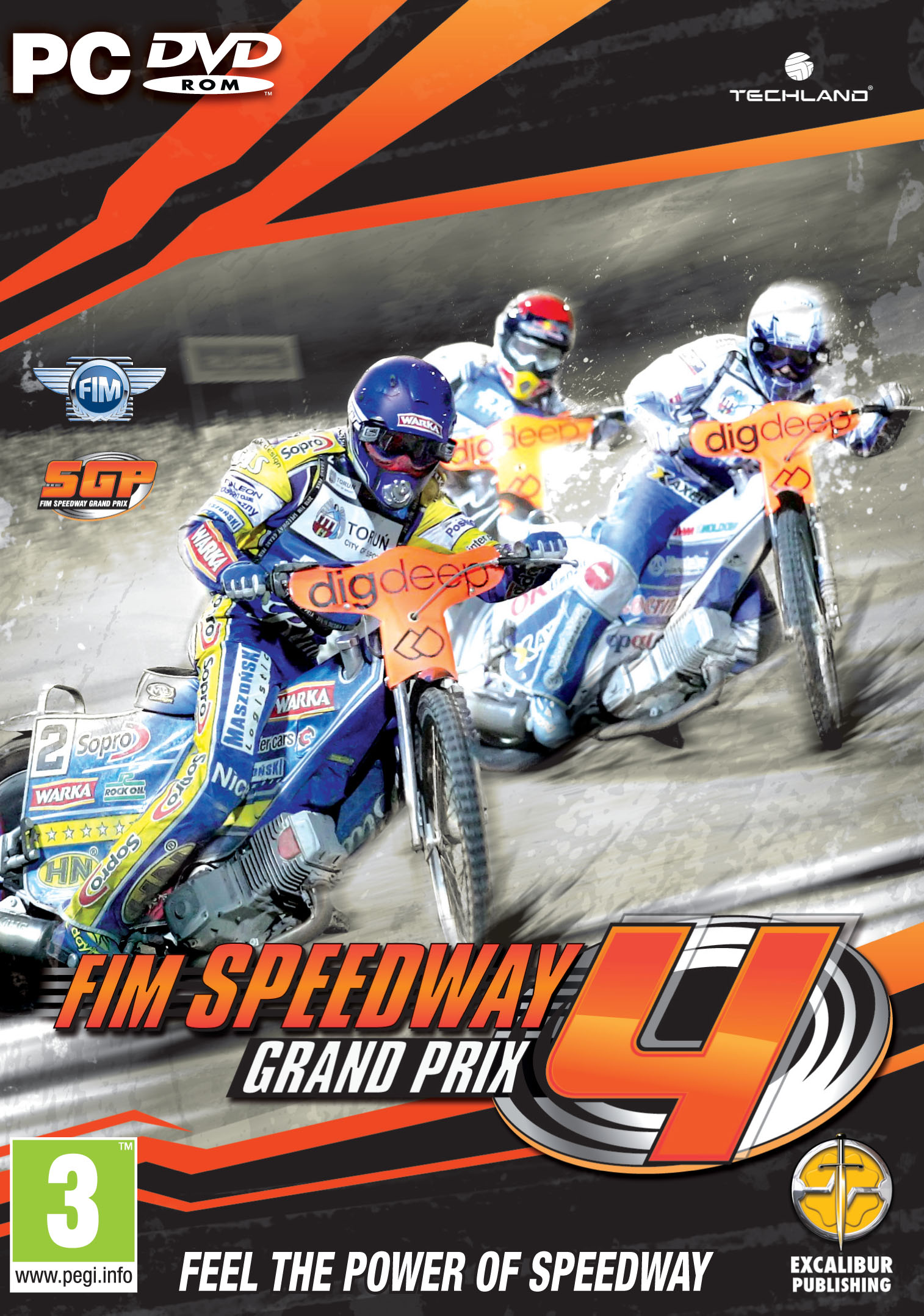 FIM Speedway Grand Prix 4 - predn DVD obal