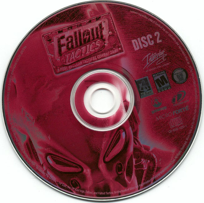 Fallout Tactics: Brotherhood of Steel - CD obal 2