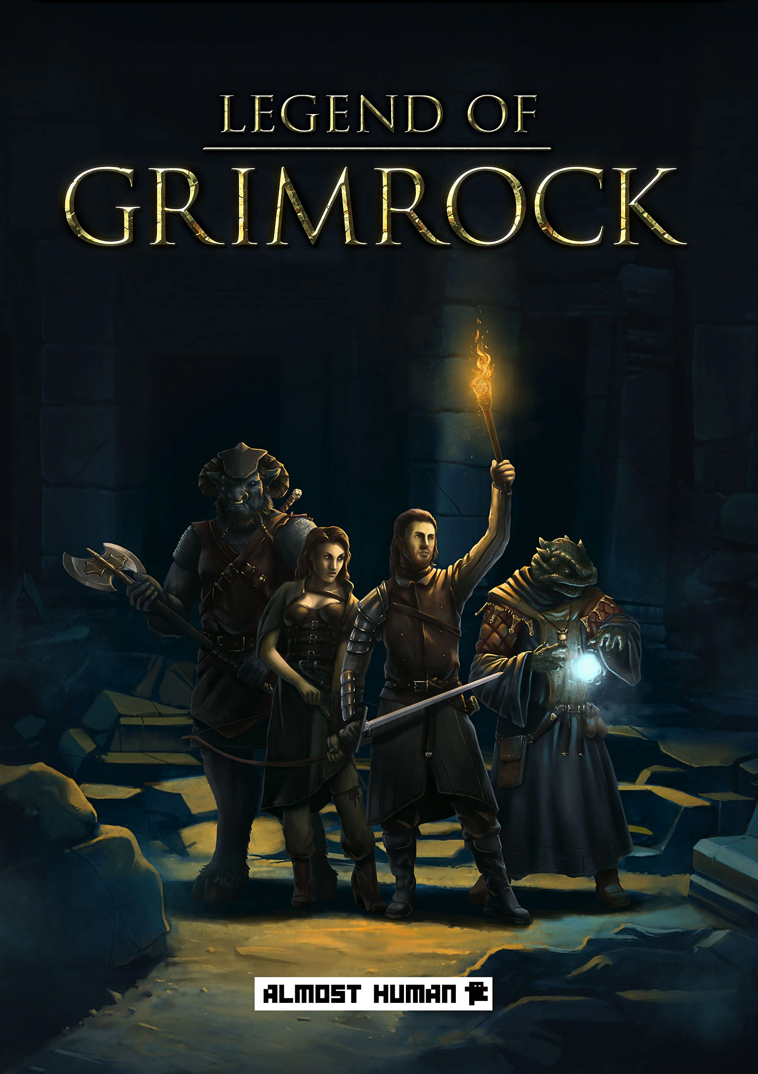 Legend of Grimrock - predn DVD obal