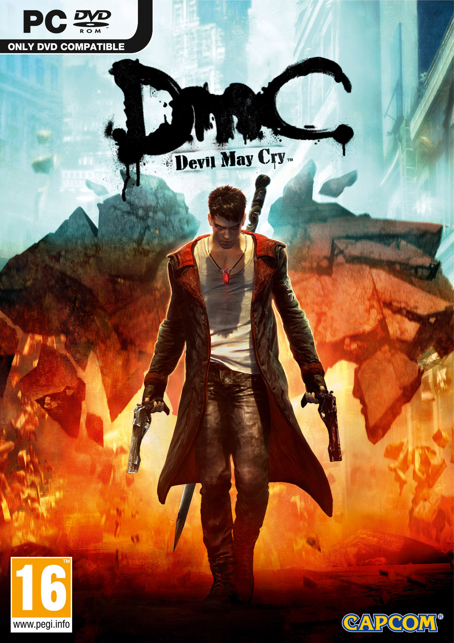 DmC - Devil May Cry - predn DVD obal