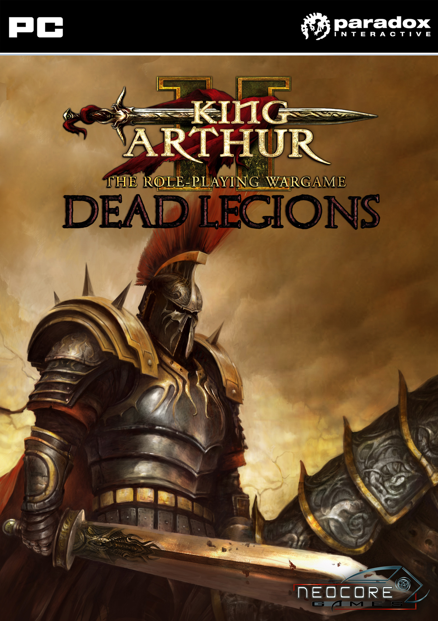 King Arthur II: Dead Legions - predn DVD obal