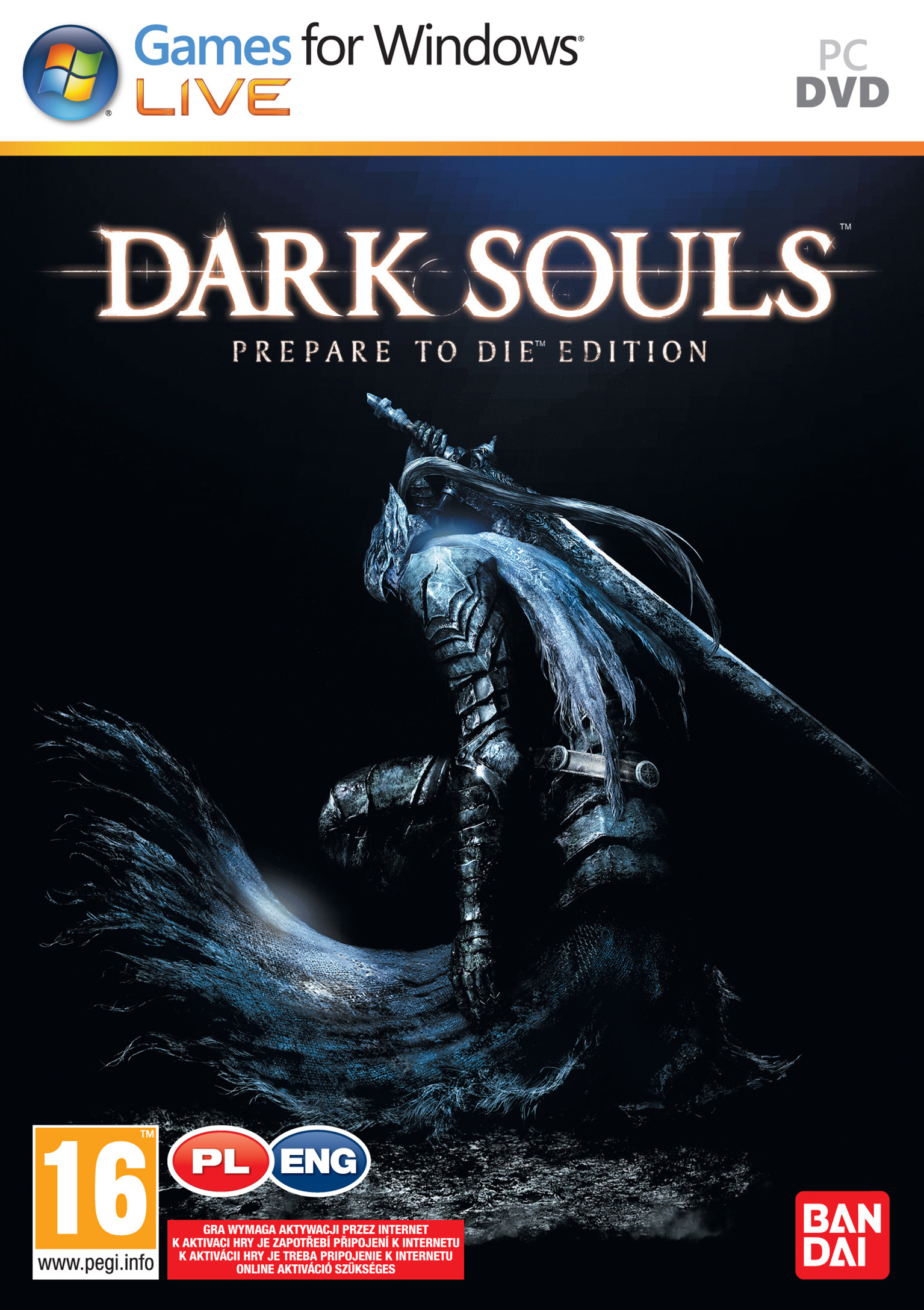 Dark Souls: Prepare To Die Edition - predn DVD obal