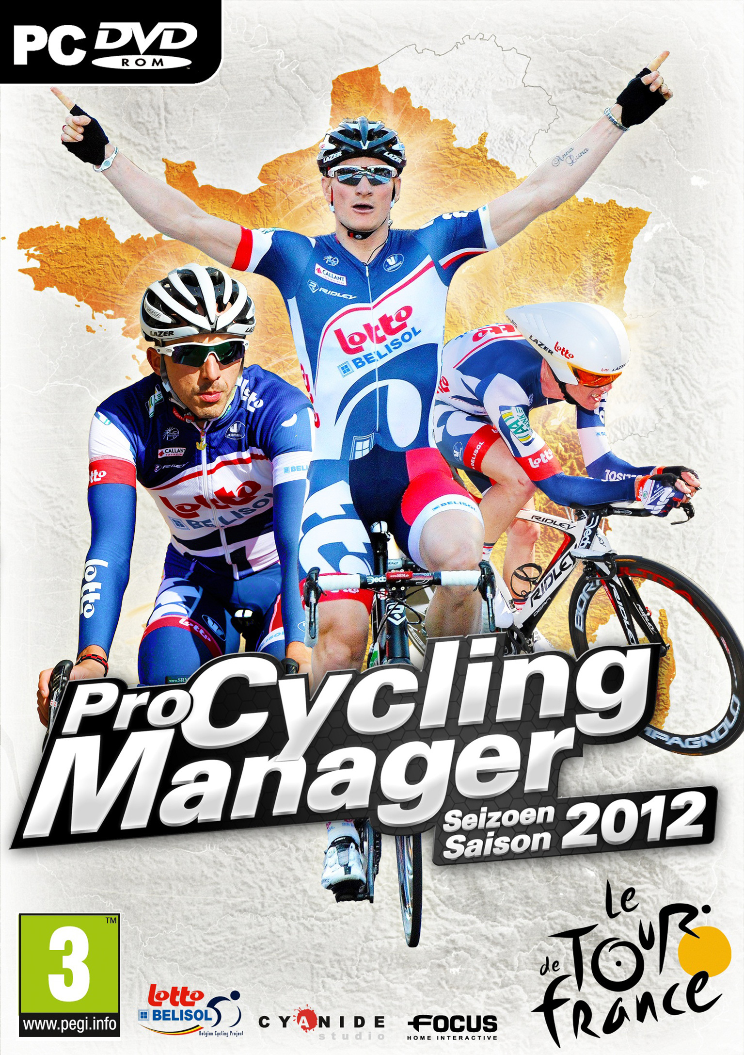 Pro Cycling Manager 2012 - predn DVD obal