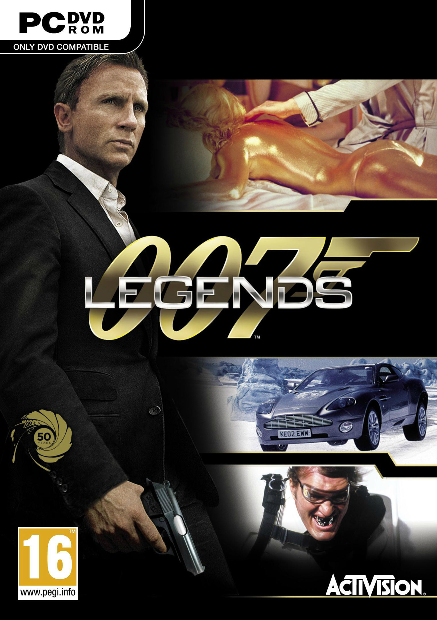 007 Legends - predný DVD obal