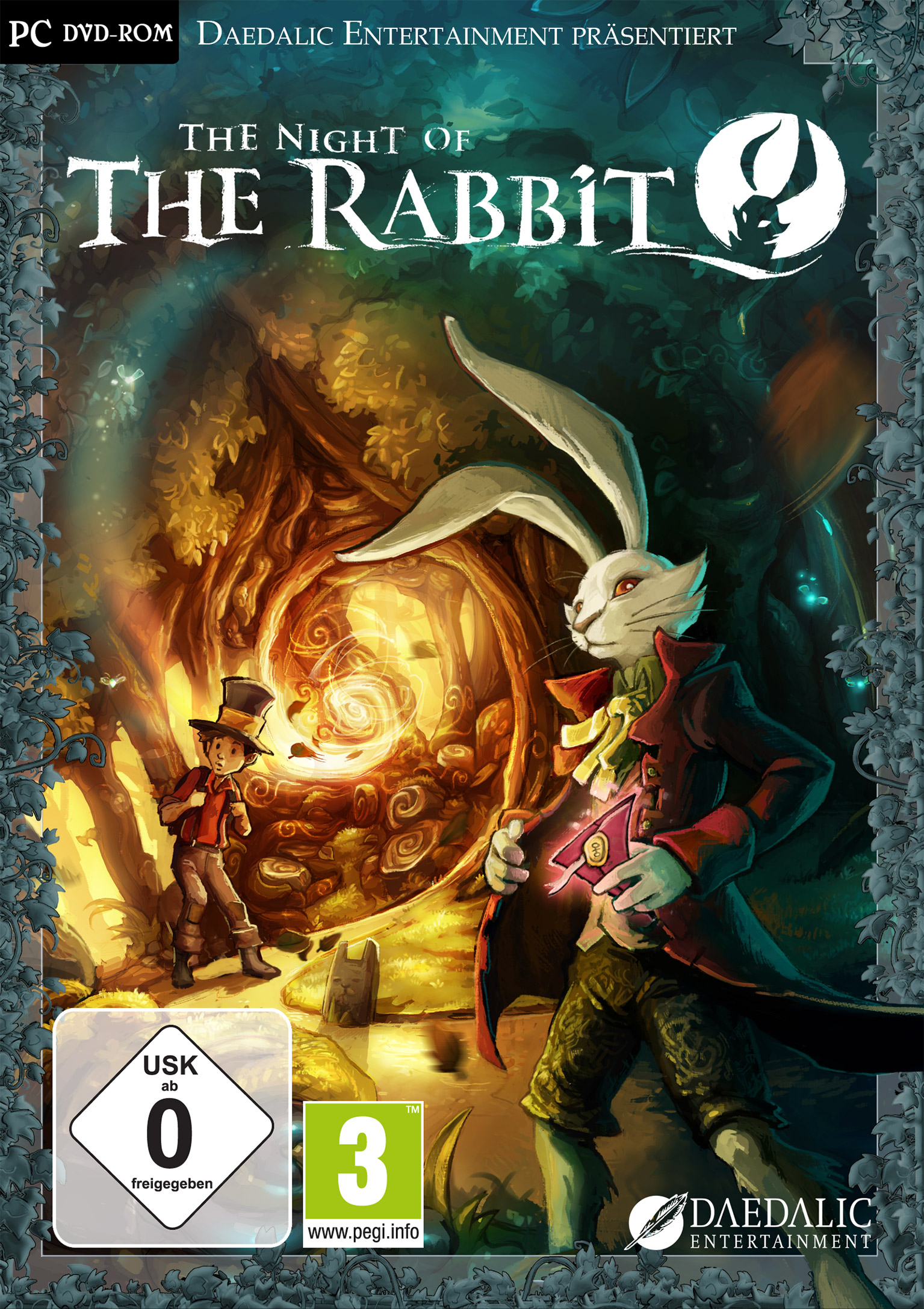 The Night of the Rabbit - predn DVD obal